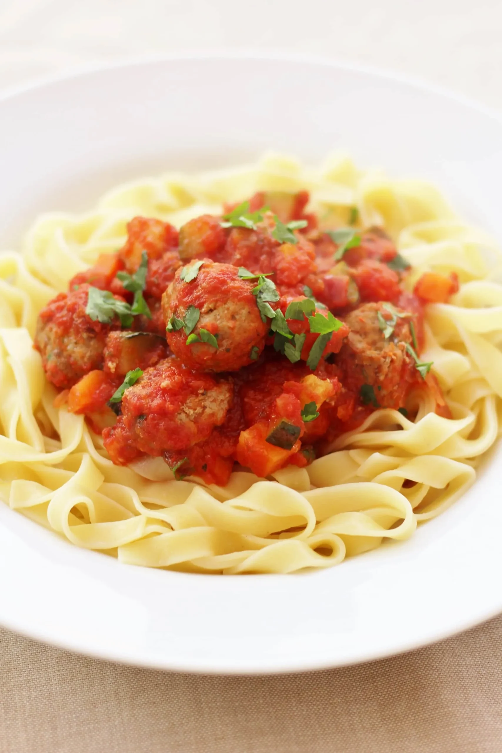 Lamb Meatballs Carrot Tomato Sauce