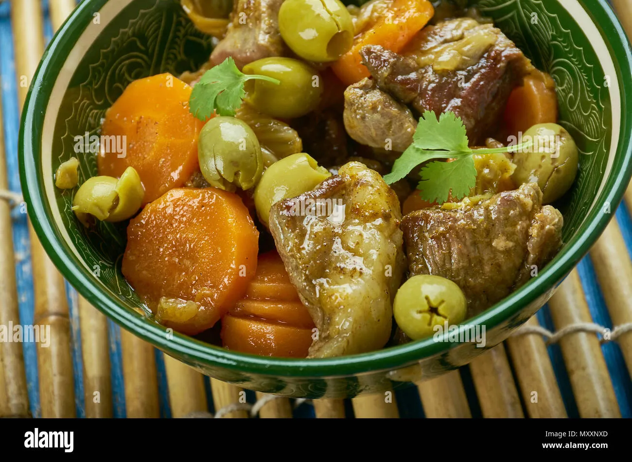 Lamb Tagine with Green Olives and Lemon