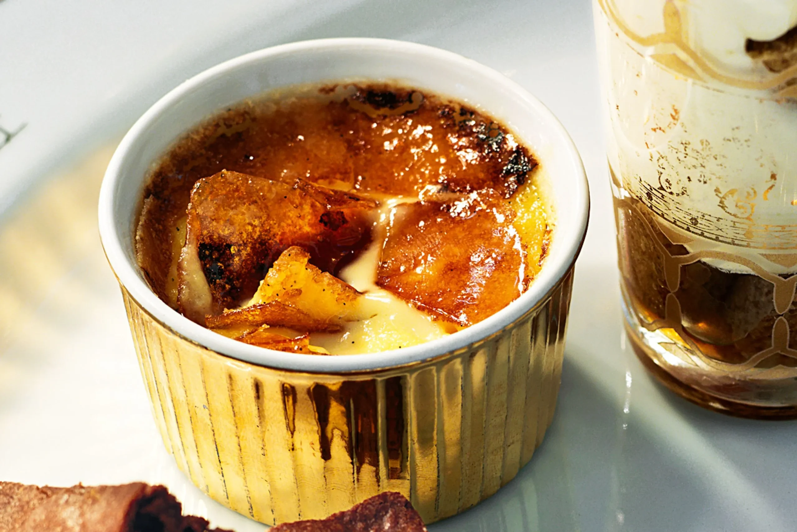 Larry Hunter's Ginger Chile Crème Brûlée