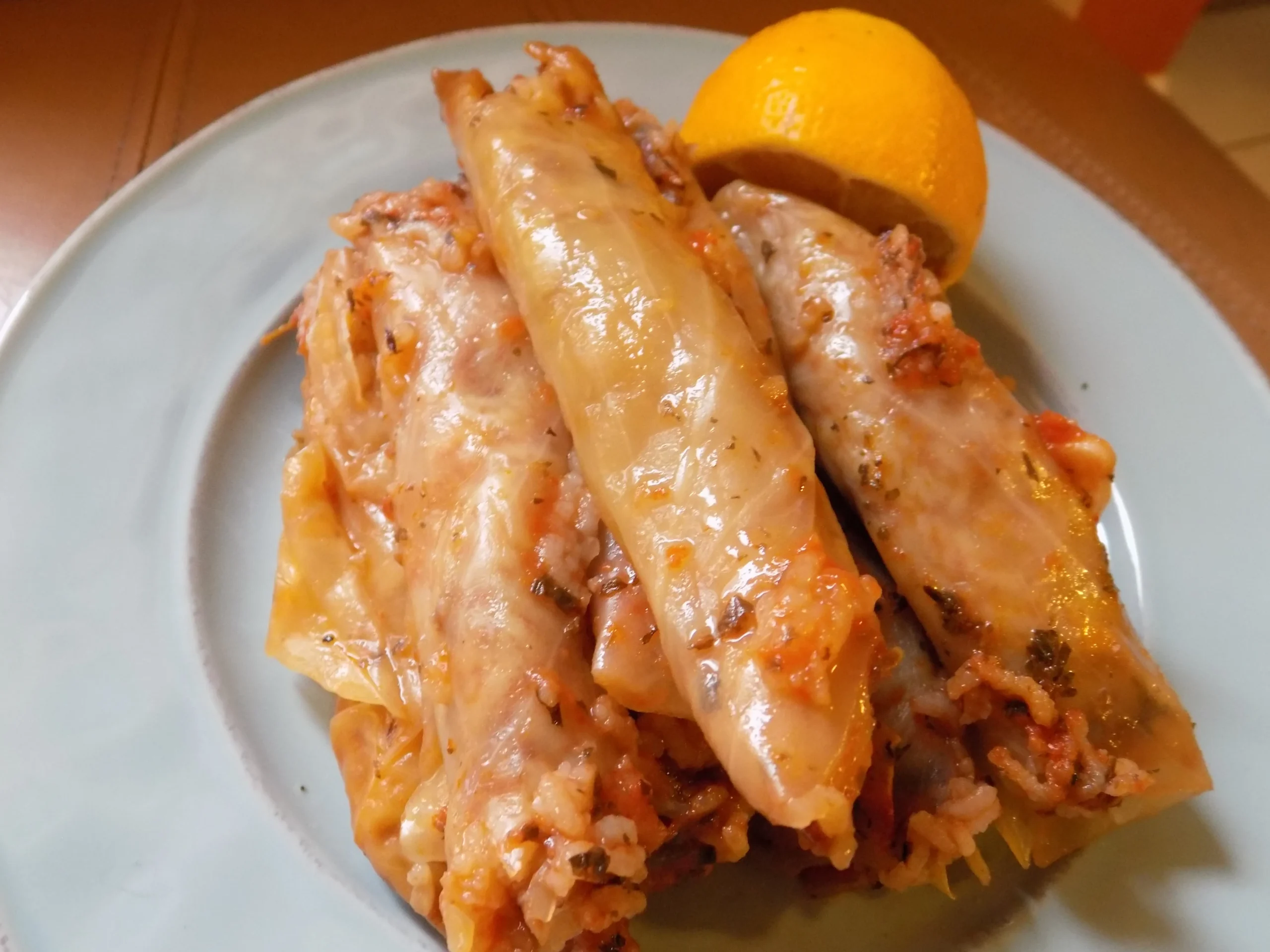 Lebanese Stuffed Cabbage Casserole