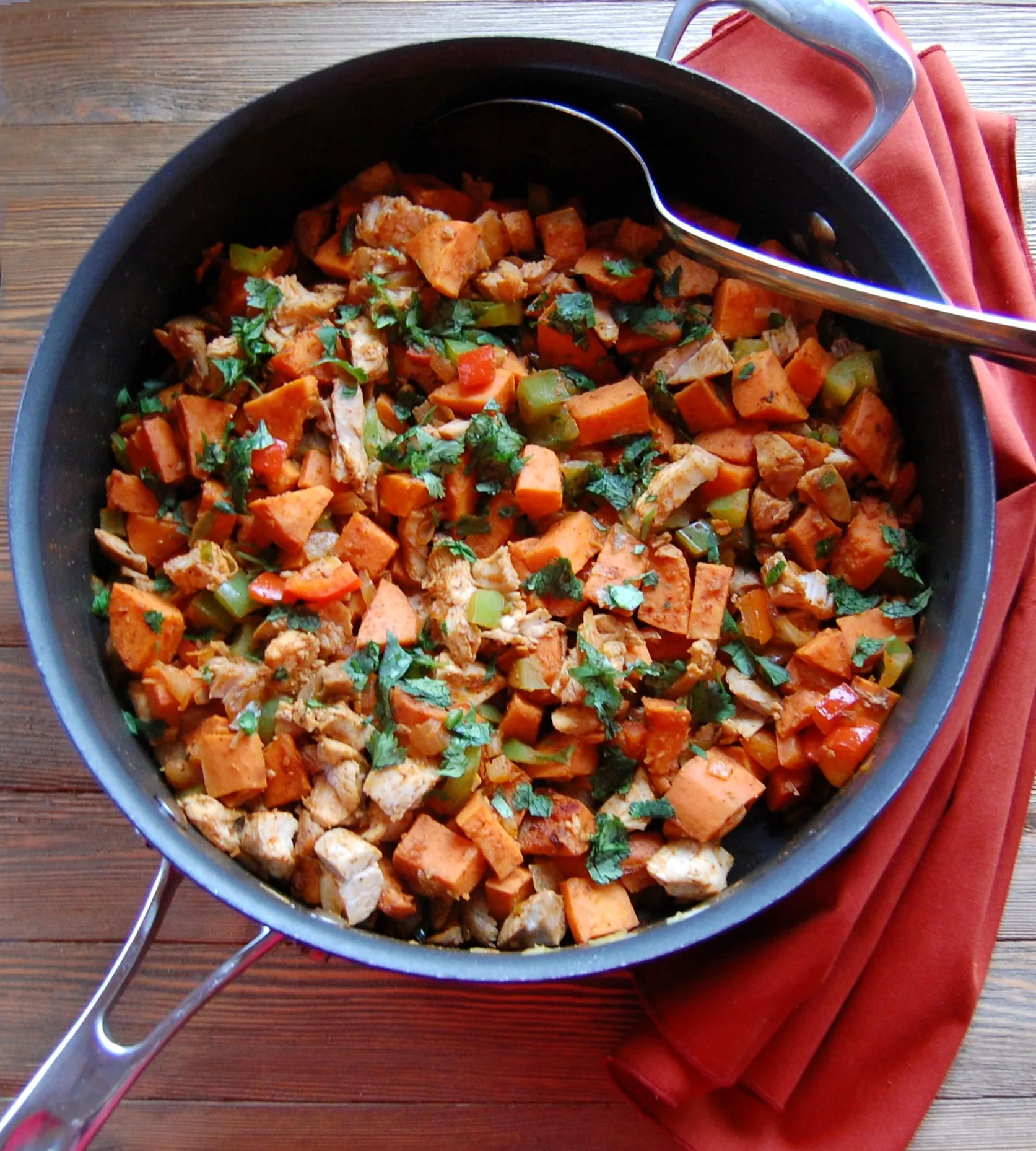 Leftover Turkey Dinner Hash