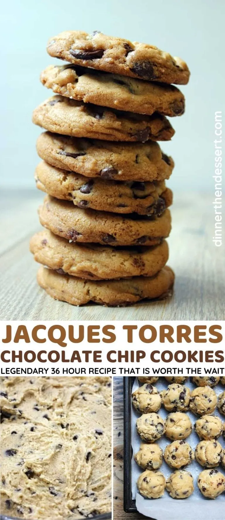 Legendary Jacques Torres Chocolate Chip Cookies