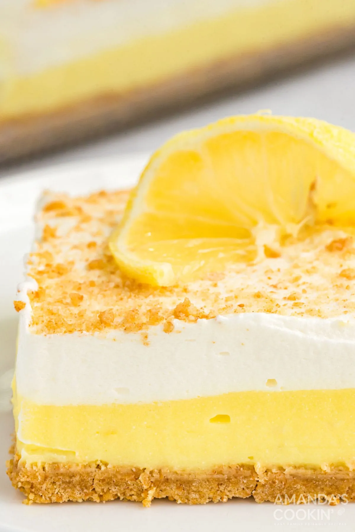 Lemon Cream Cheese Dessert