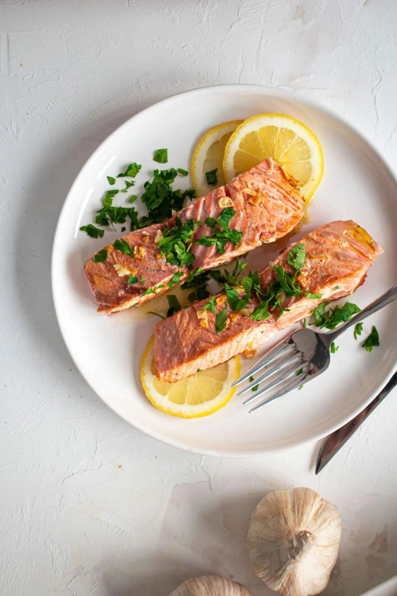 Lemon Dijon Salmon with Dill Barley