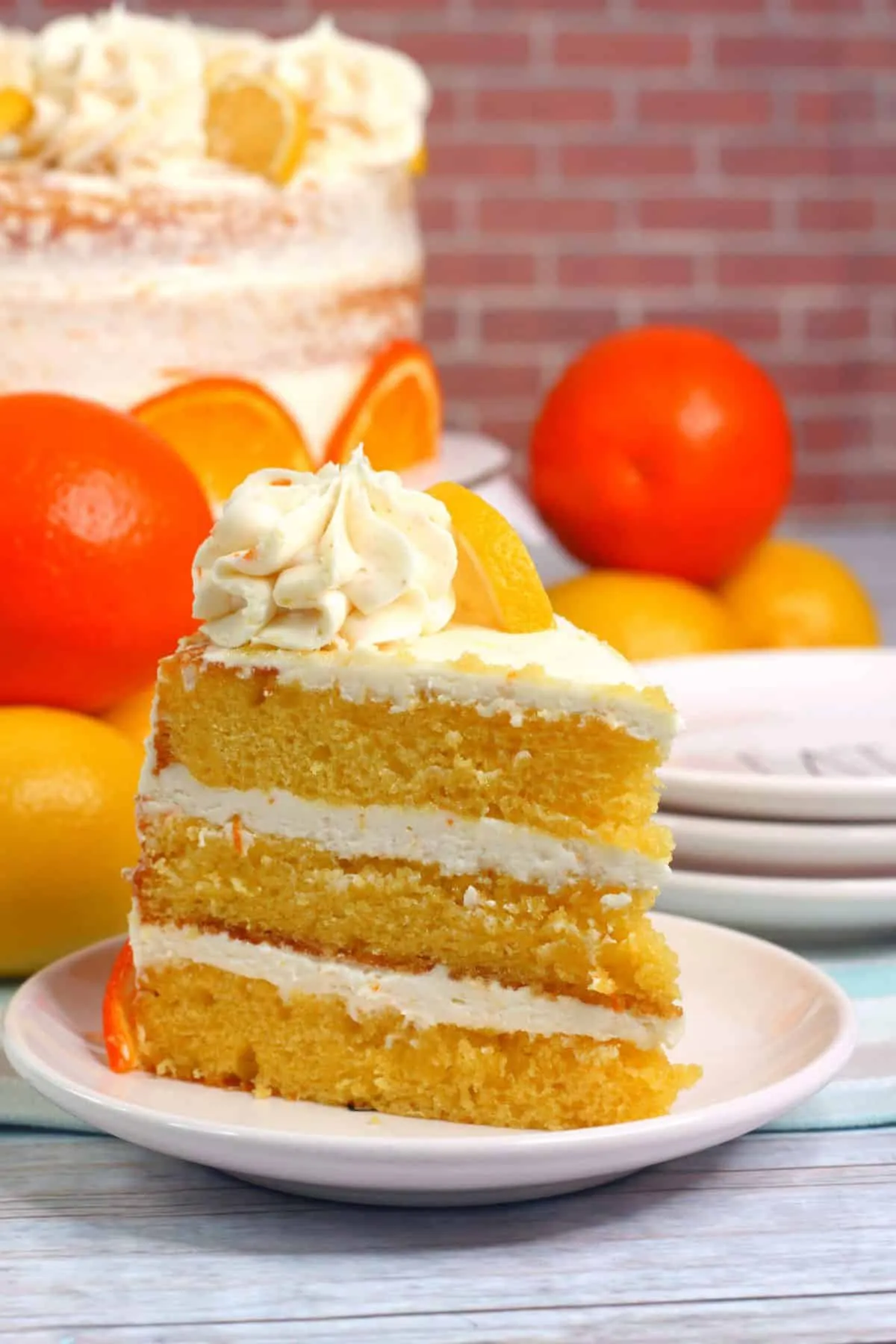 Lemon Orange Layer Cake