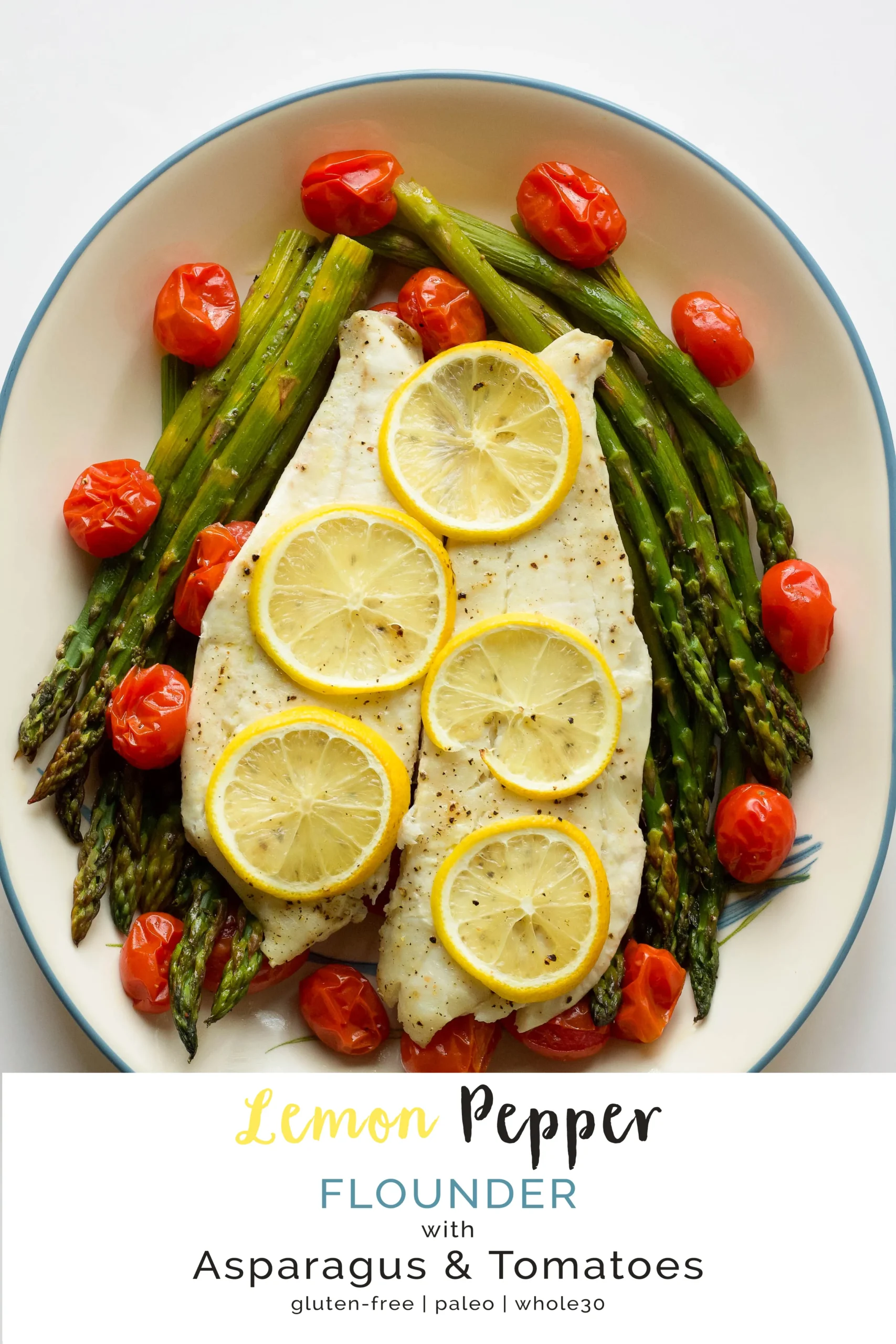Lemon Pepper Flounder with Couscous Asparagus and Mascarpone