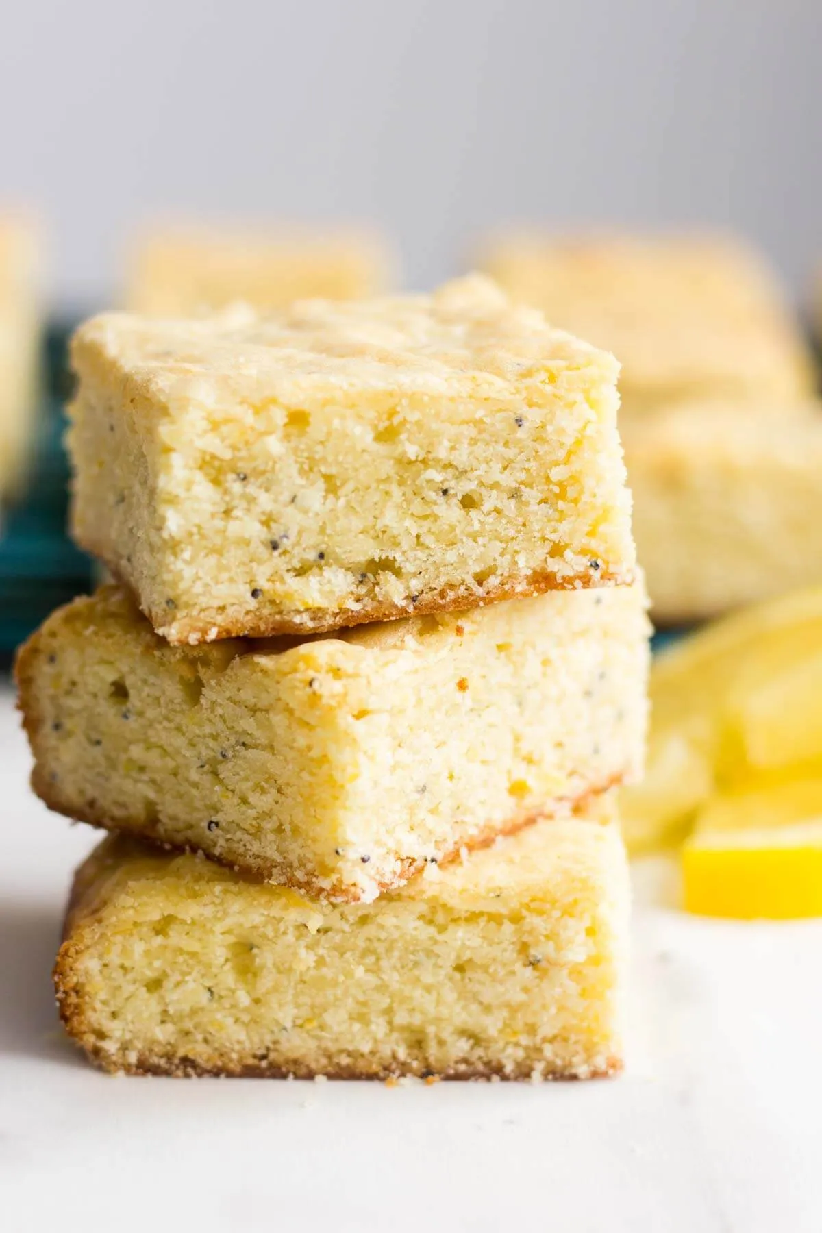 Lemon Poppy Seed Sugar Cookie Bars