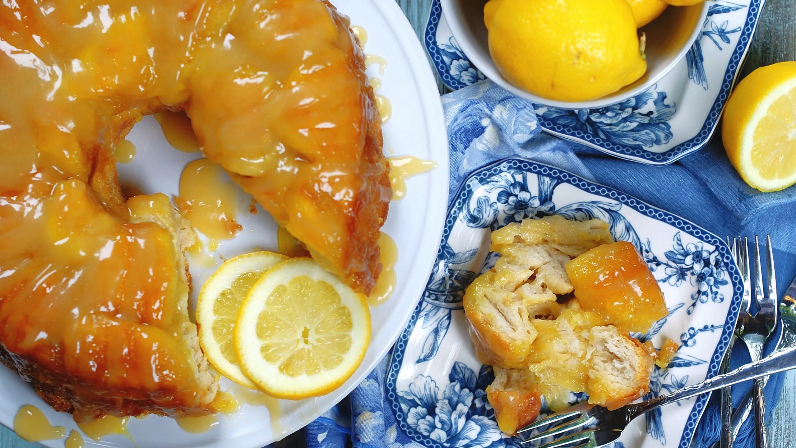 Lemon Supreme Monkey Bread
