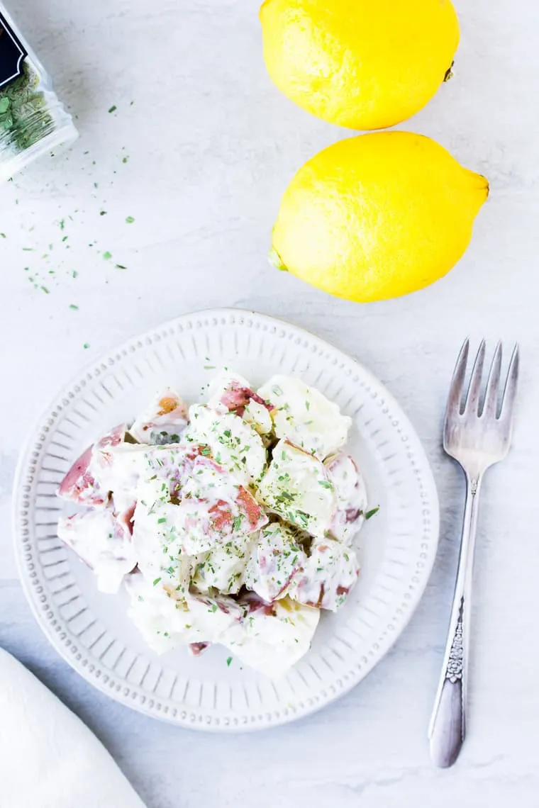 Lemon Tarragon Potato Salad
