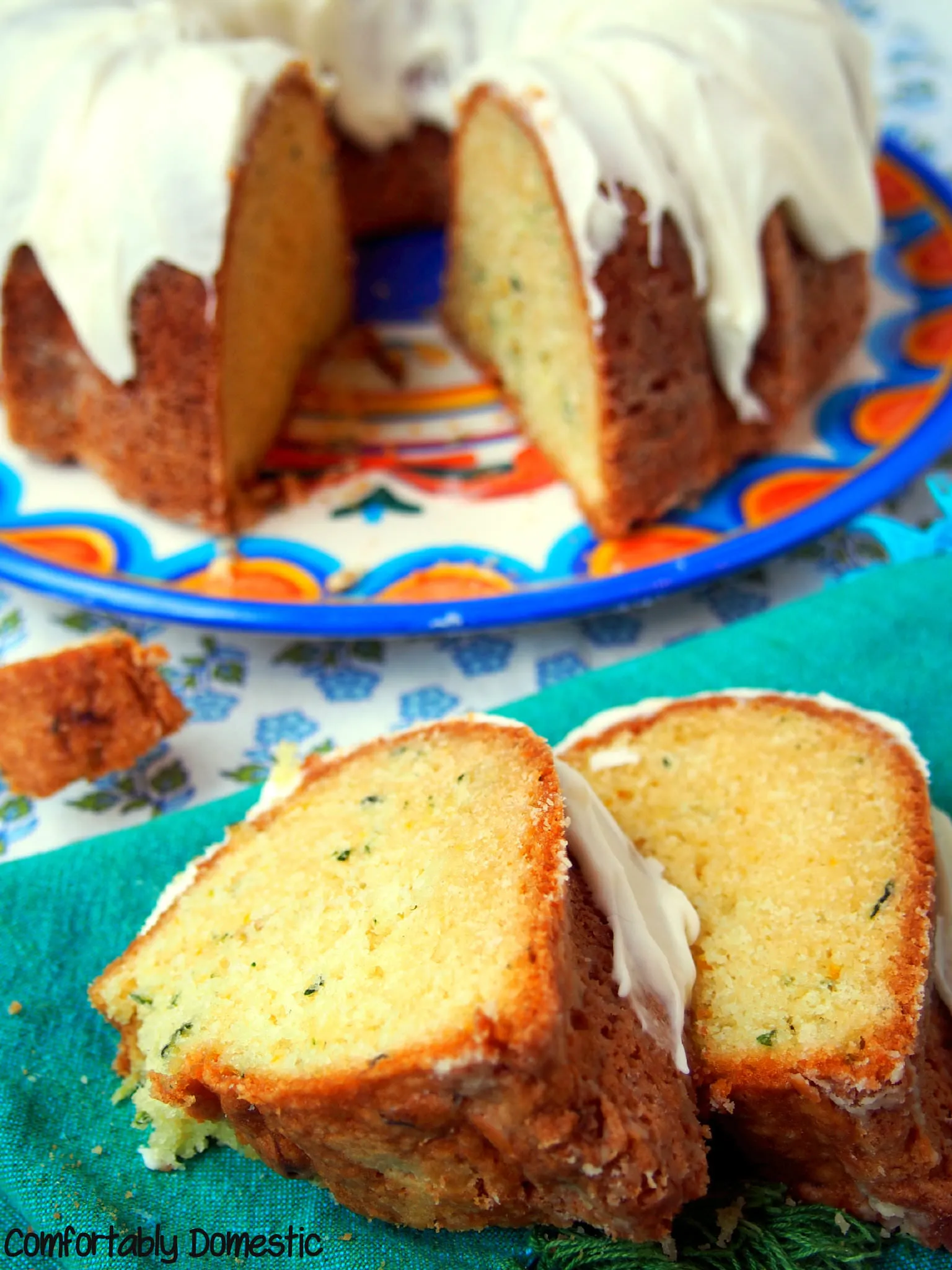 Lemon Zucchini Bundt Cake