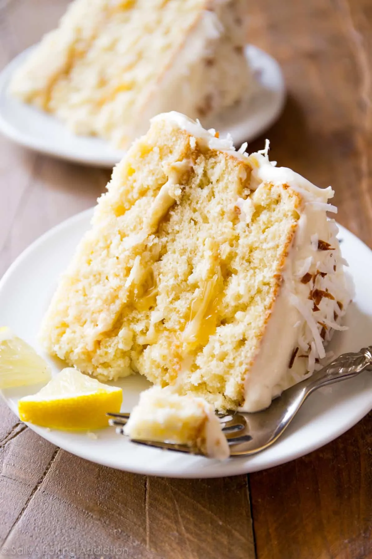 Lemon and Coconut Cake