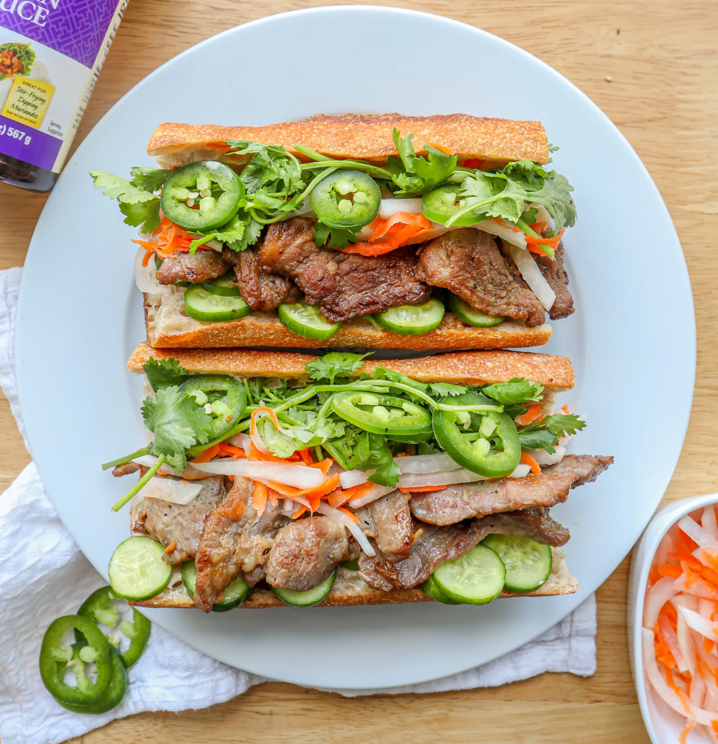 Lemongrass Pork Banh Mi