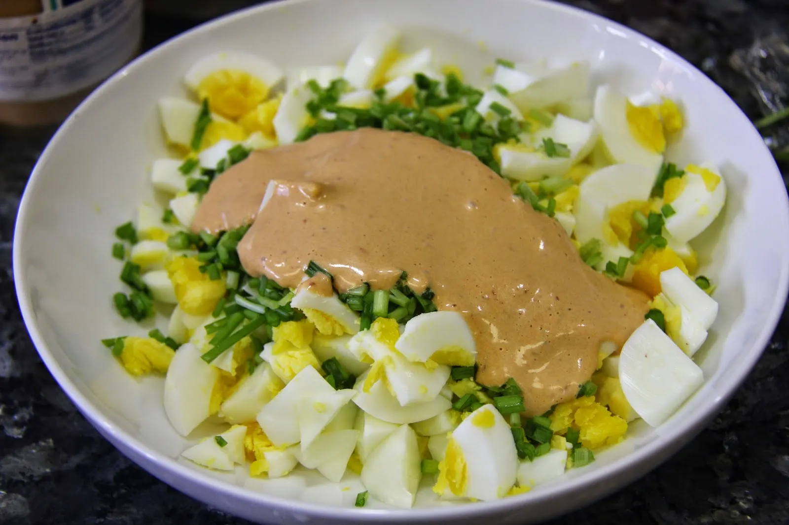 Light Chipotle Egg Salad