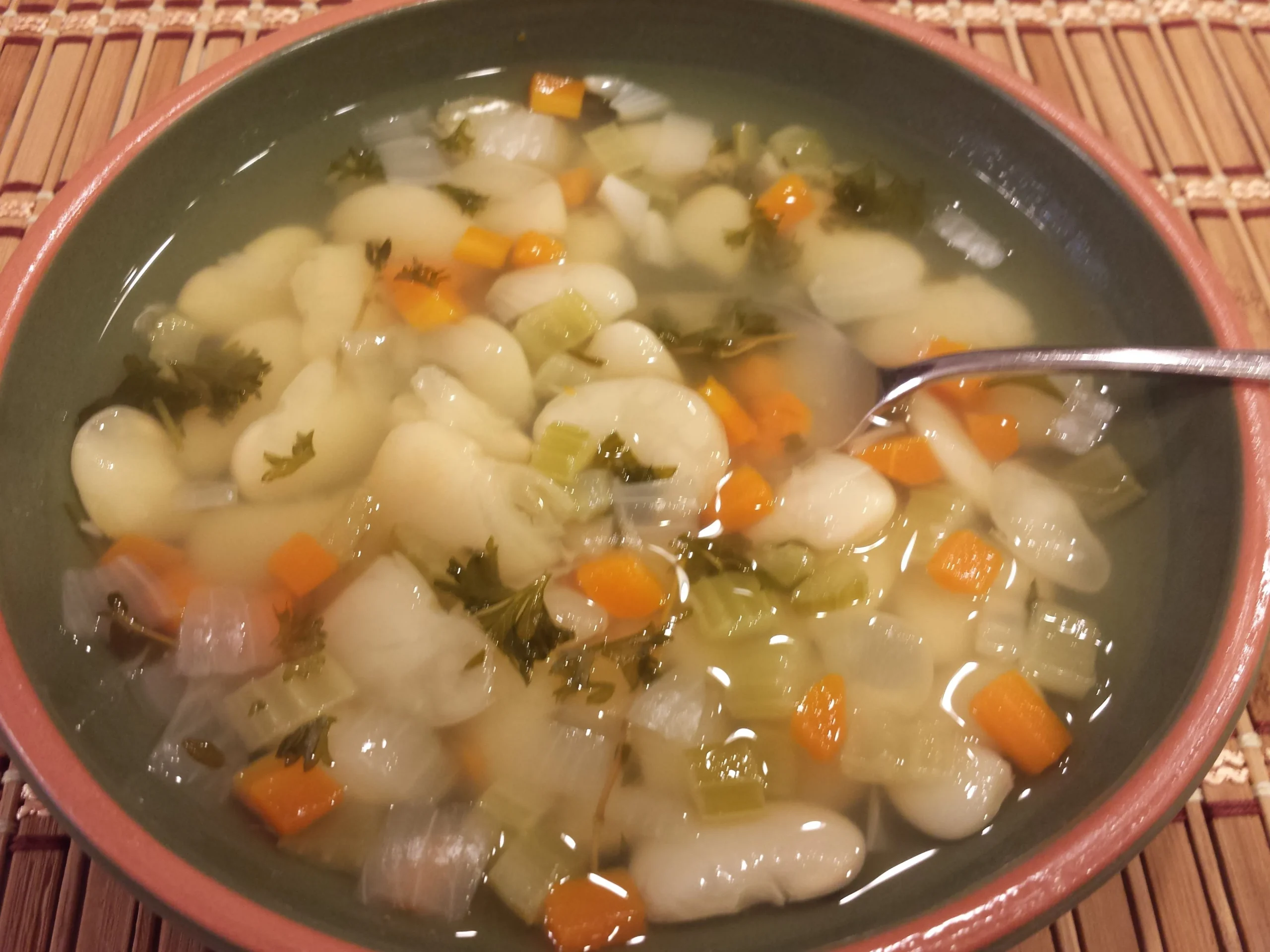 Lima Bean Soup Vegan