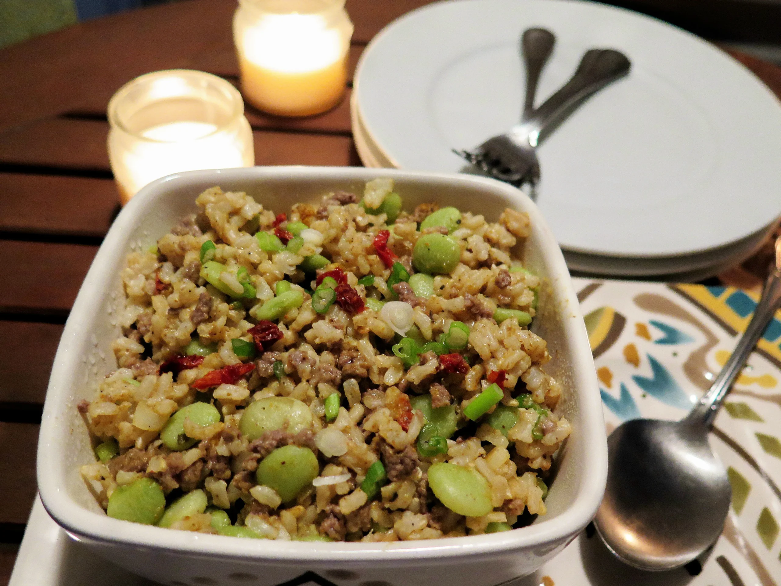 Lima Bean and Hamburger Casserole