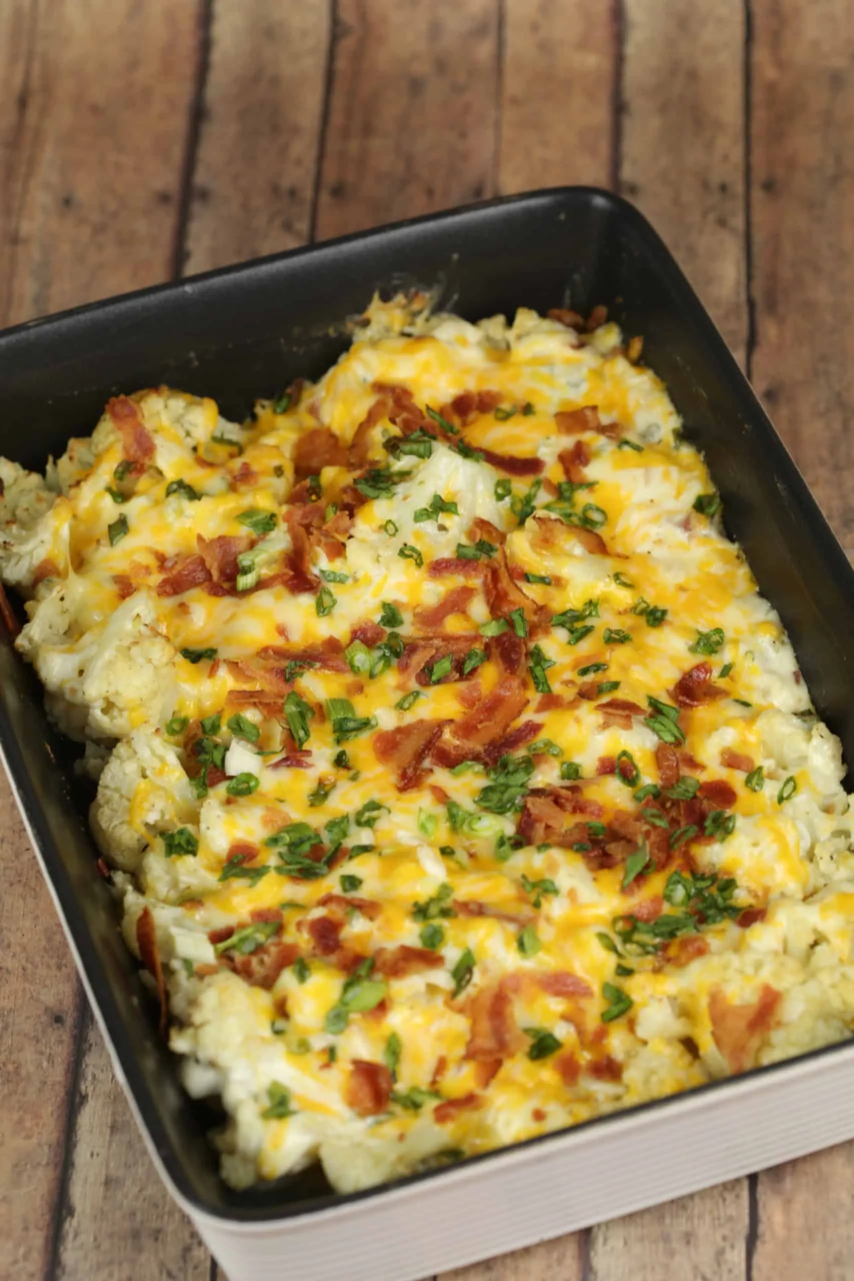Loaded Baked Cauliflower Casserole