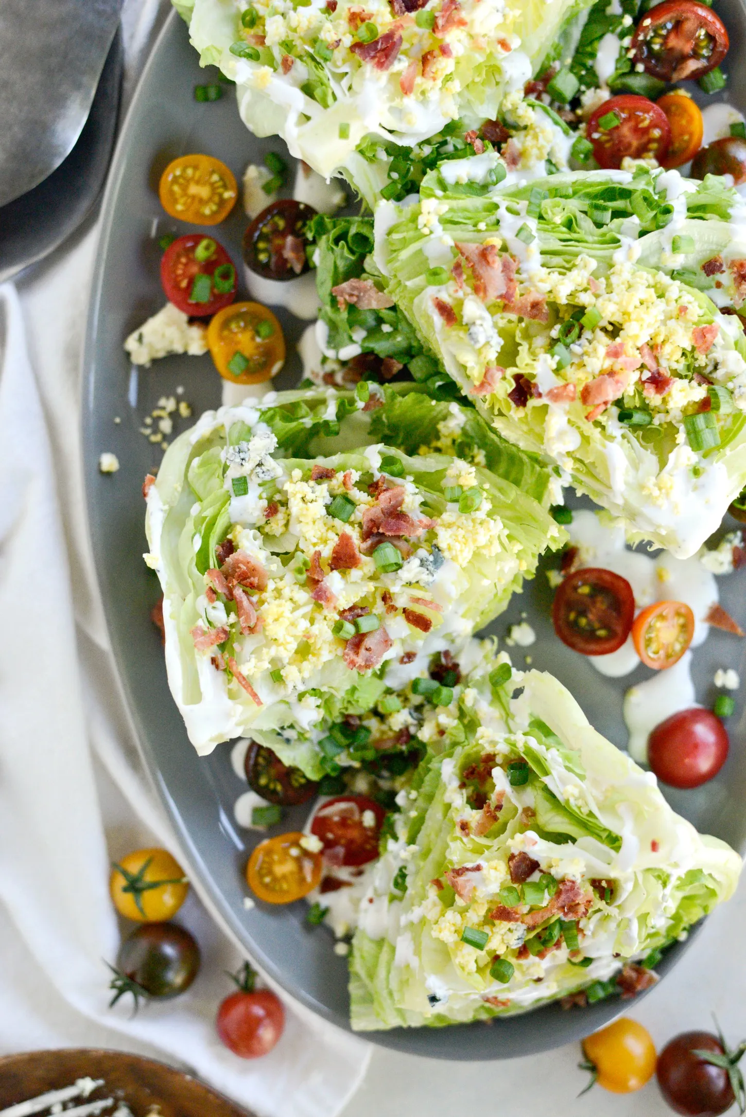 Loaded Wedge Salad and a Life Update