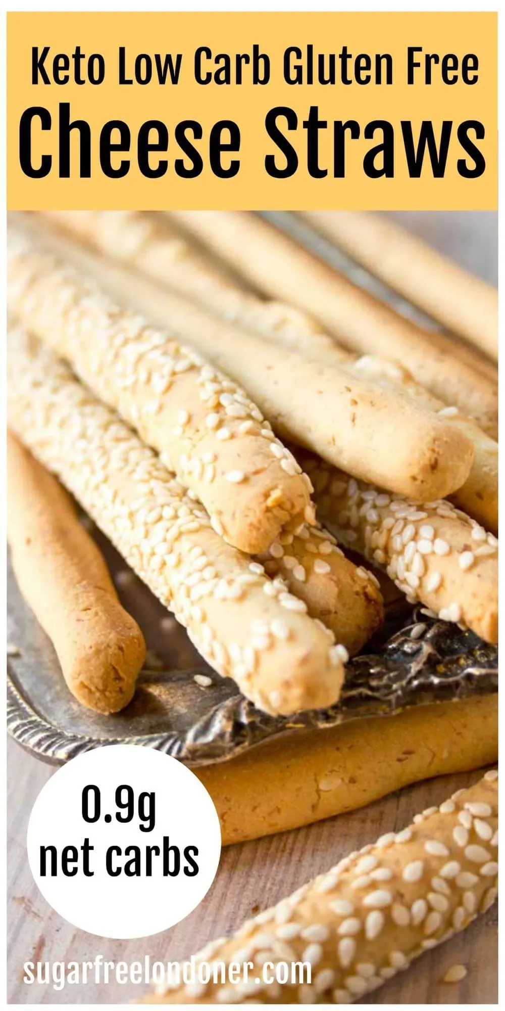 Low Carb Cheese Straws Cheddar Breadsticks