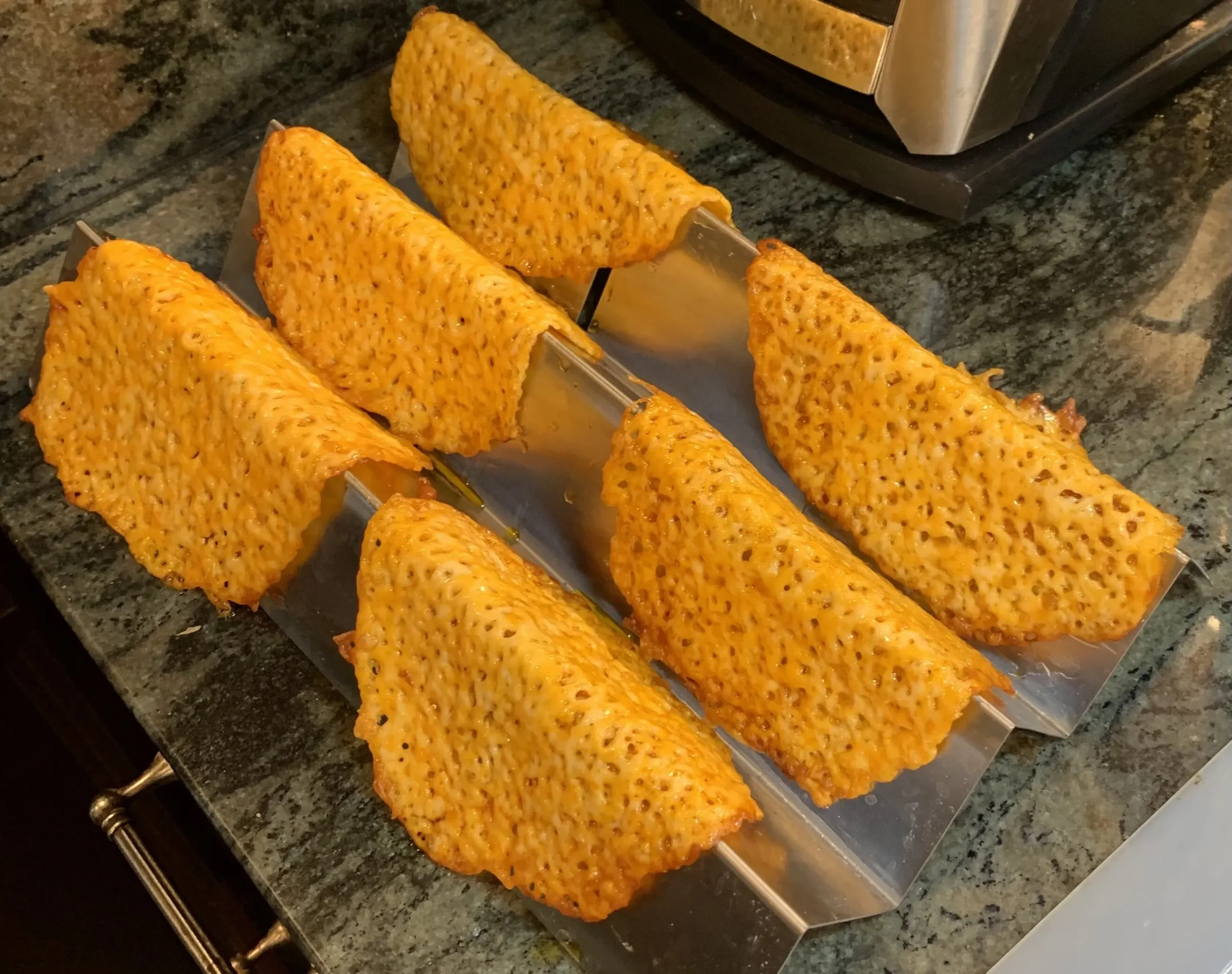 Low Carb Cheese Taco Shells