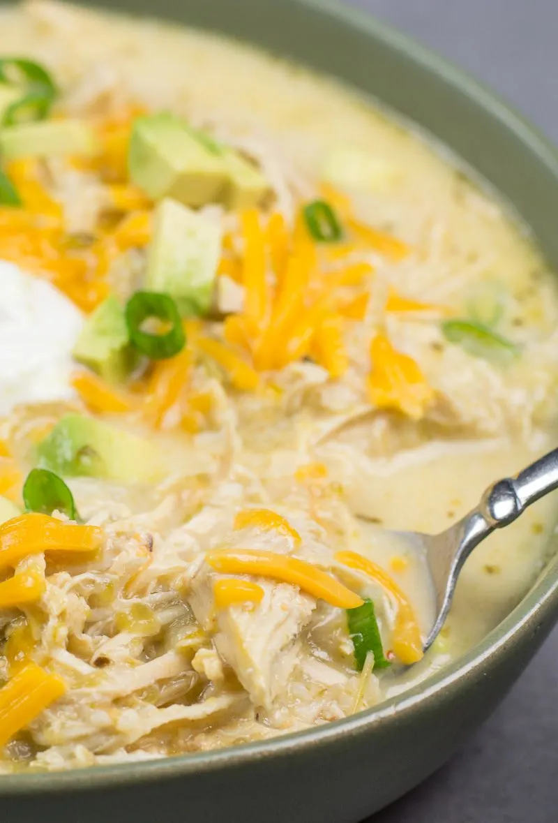 Low Carb Instant Pot Chicken Chili Keto Chicken Chili