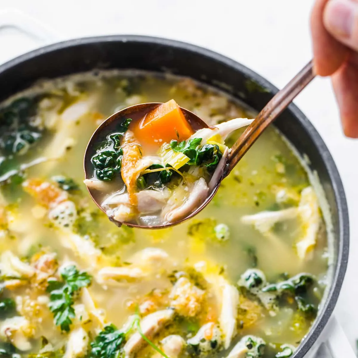 Low Carb Keto Chicken Soup