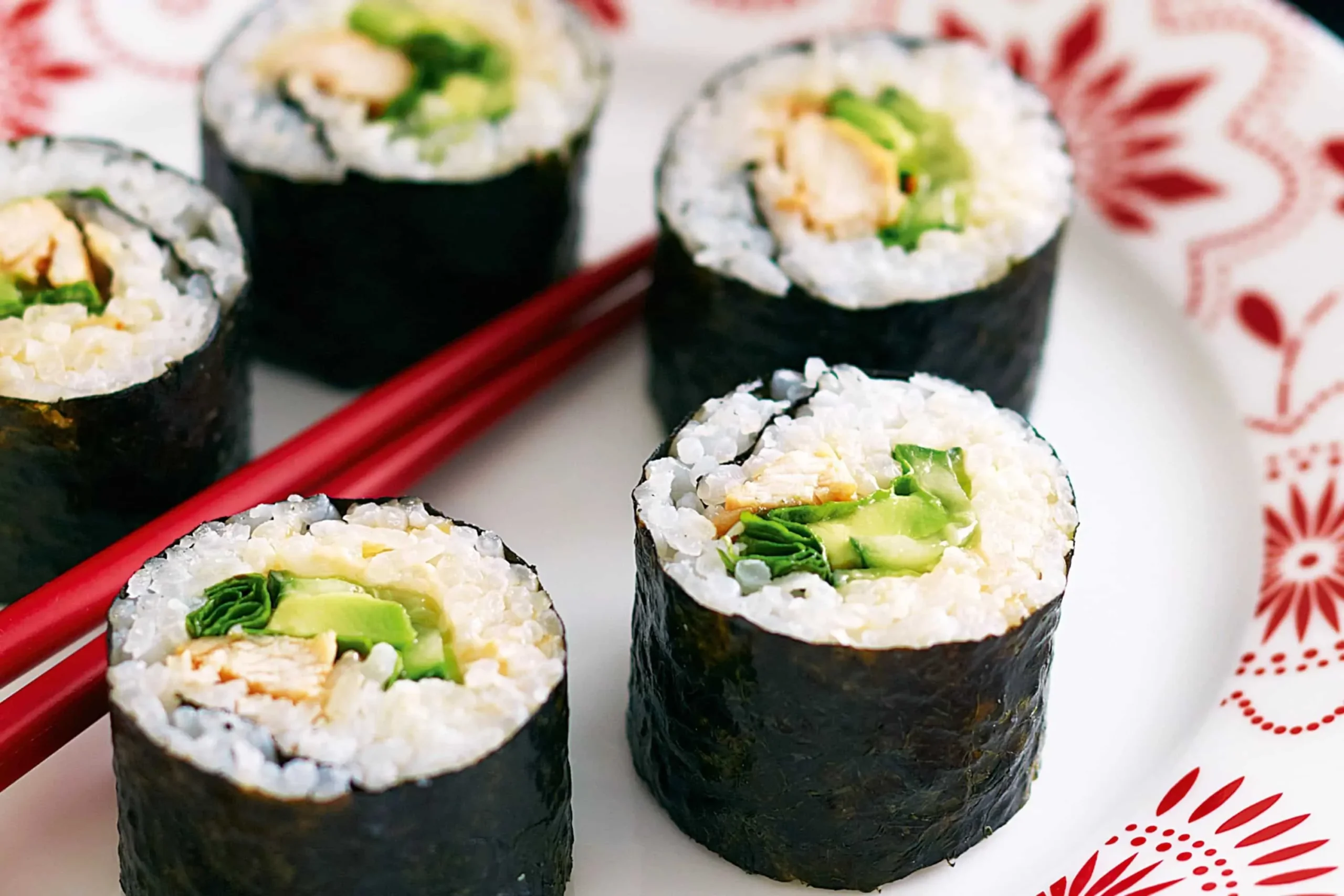 Low FODMAP Japanese Sushi Balls with Sweet Chilli Sauce