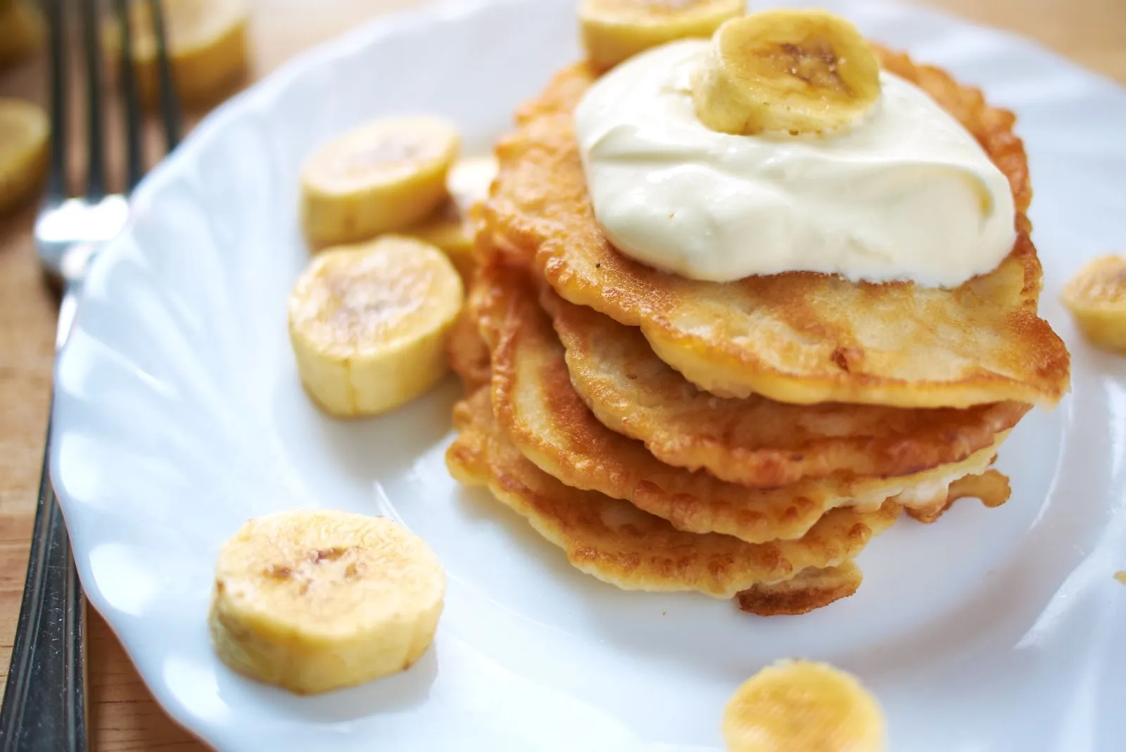 Low Fat Banana Fritters