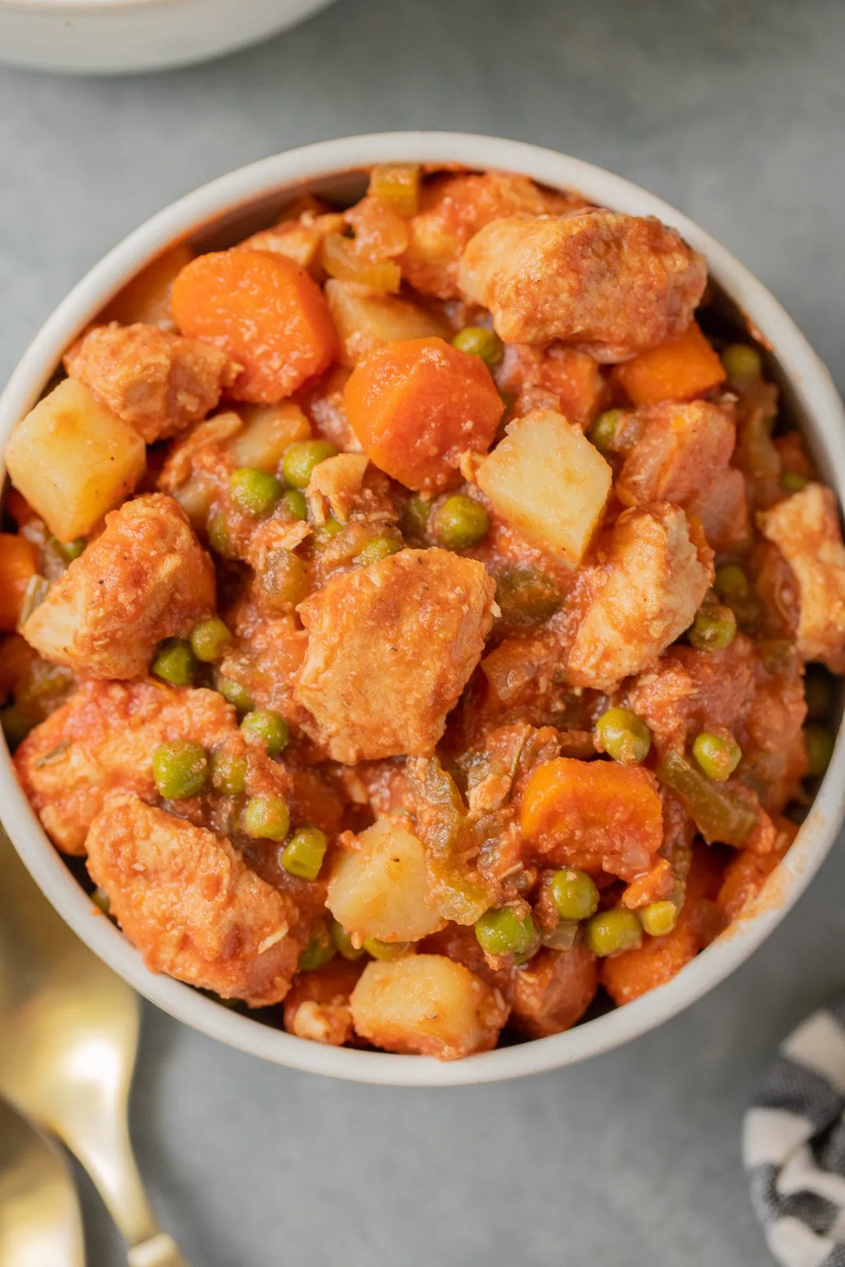 Low Fat Crockpot Colorful Chicken Stew