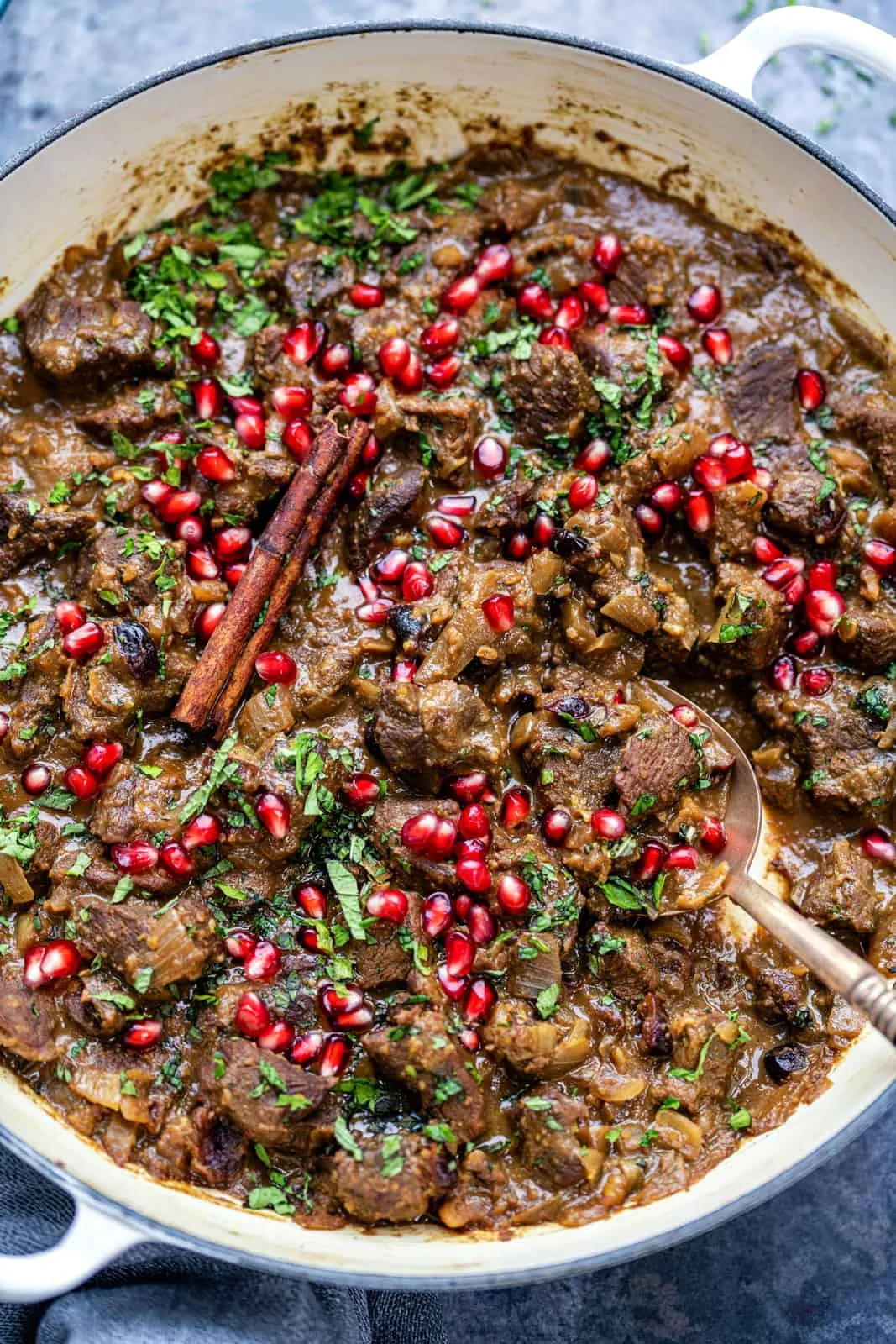 Lubia Polo Persian Lamb Stew