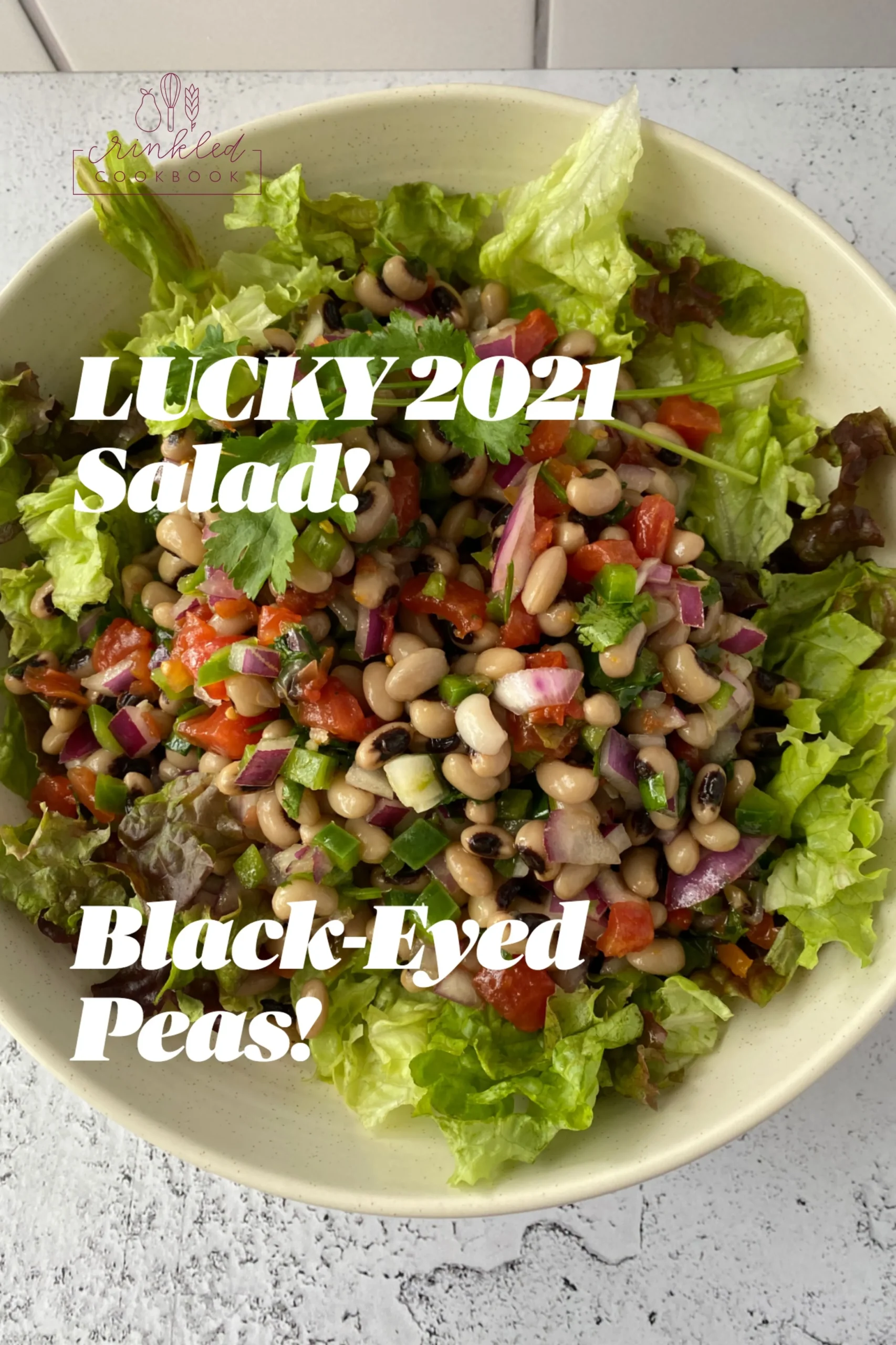 Lucky Black Eyed Pea Salad