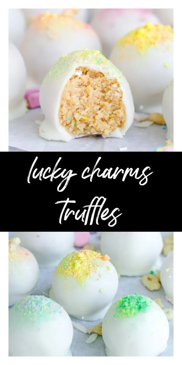 Lucky Charms Oreo Truffles