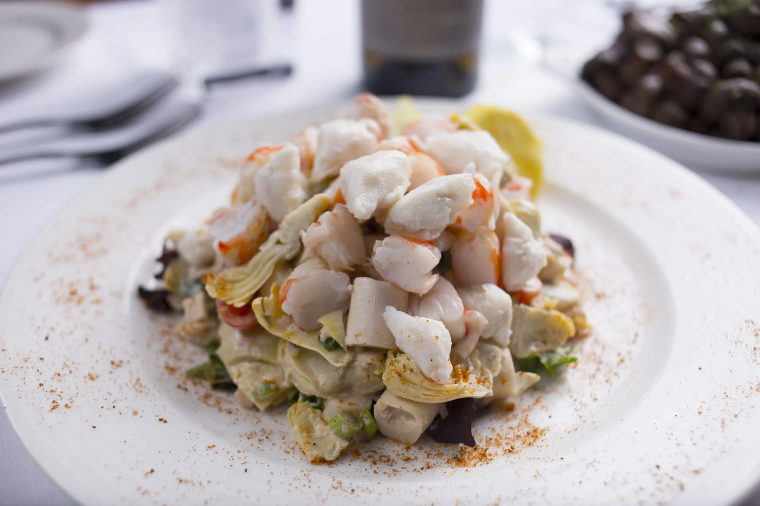 Lump Crabmeat and Fresh Florida Hearts of Palm Strudel