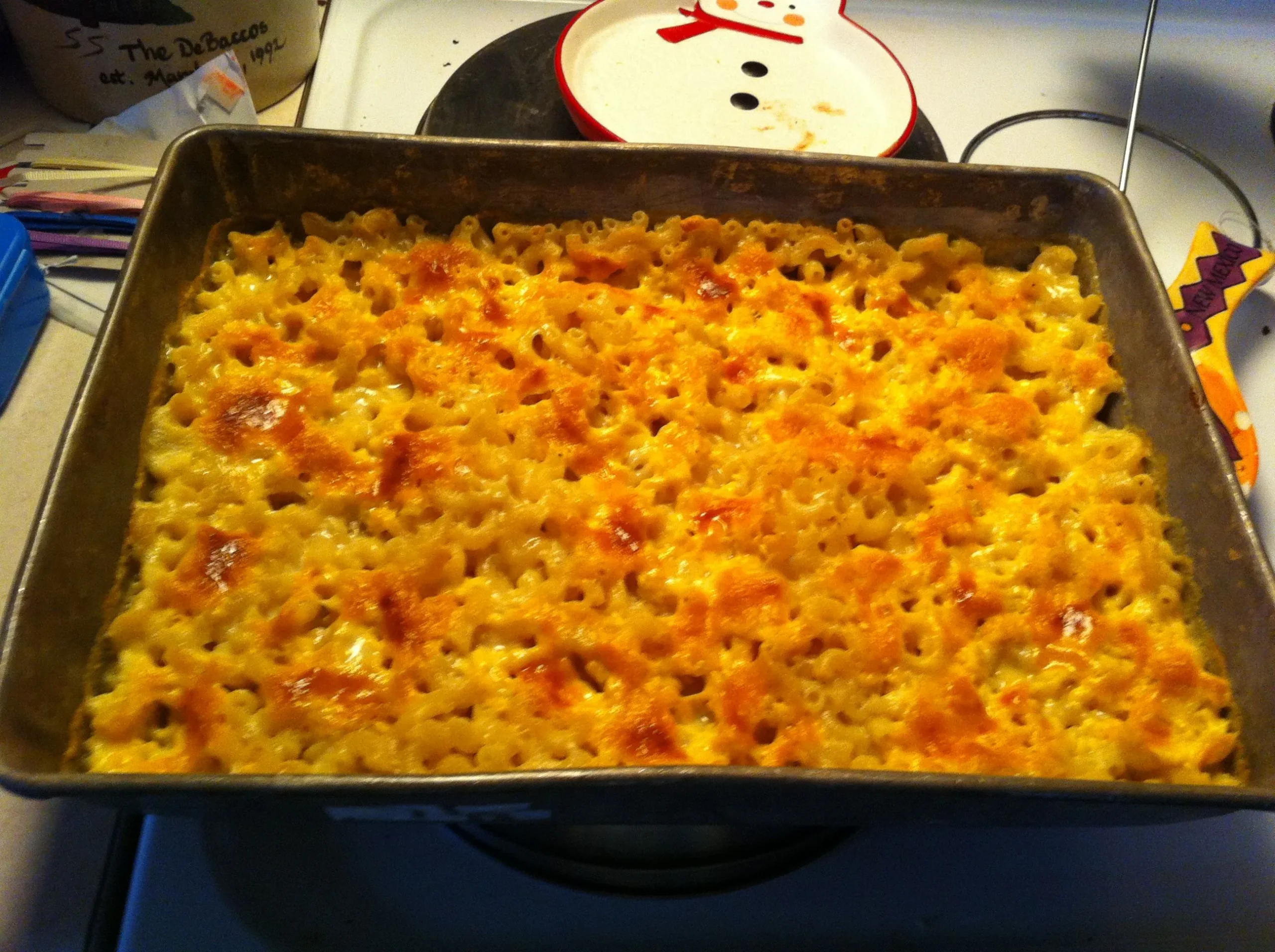 Macaroni and Cheese Pam