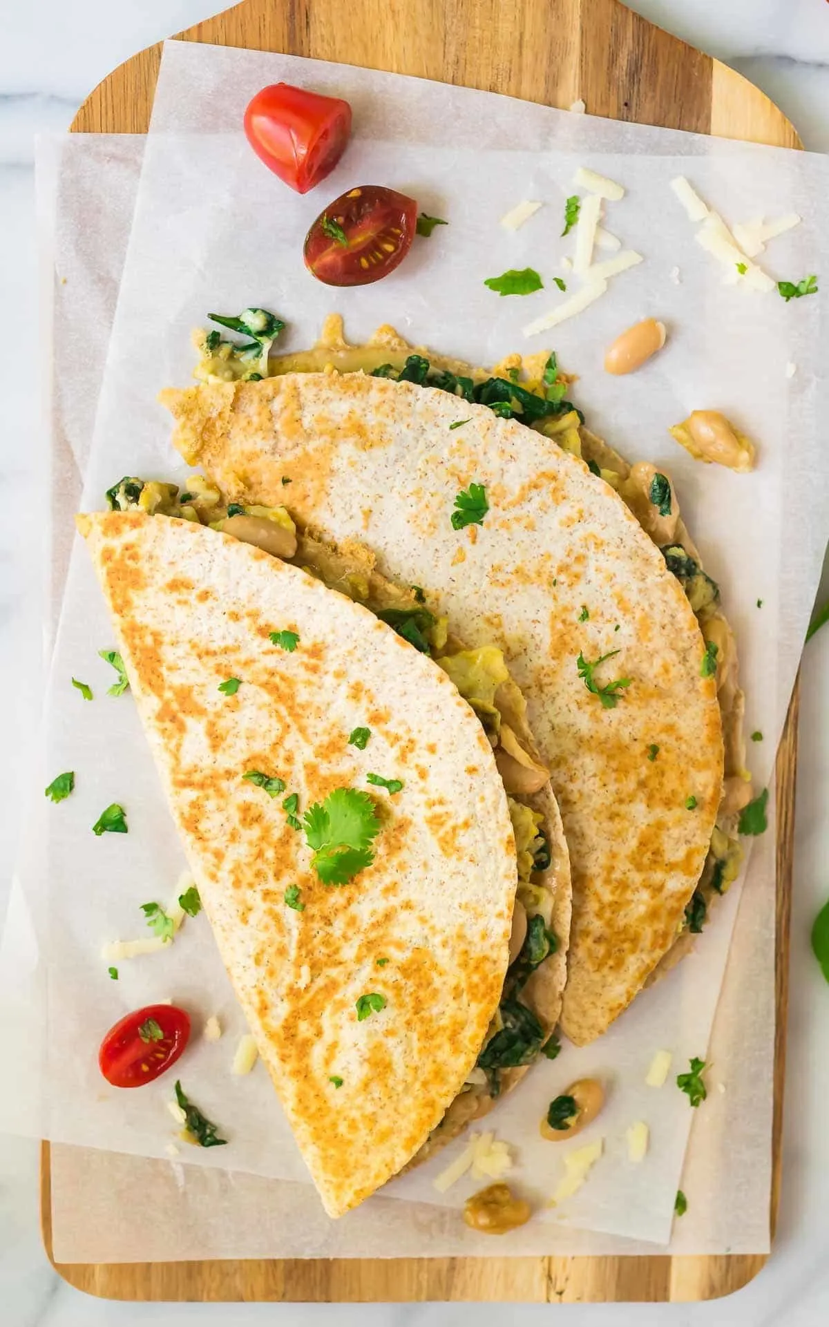 Make Ahead Freezer Breakfast Quesadillas