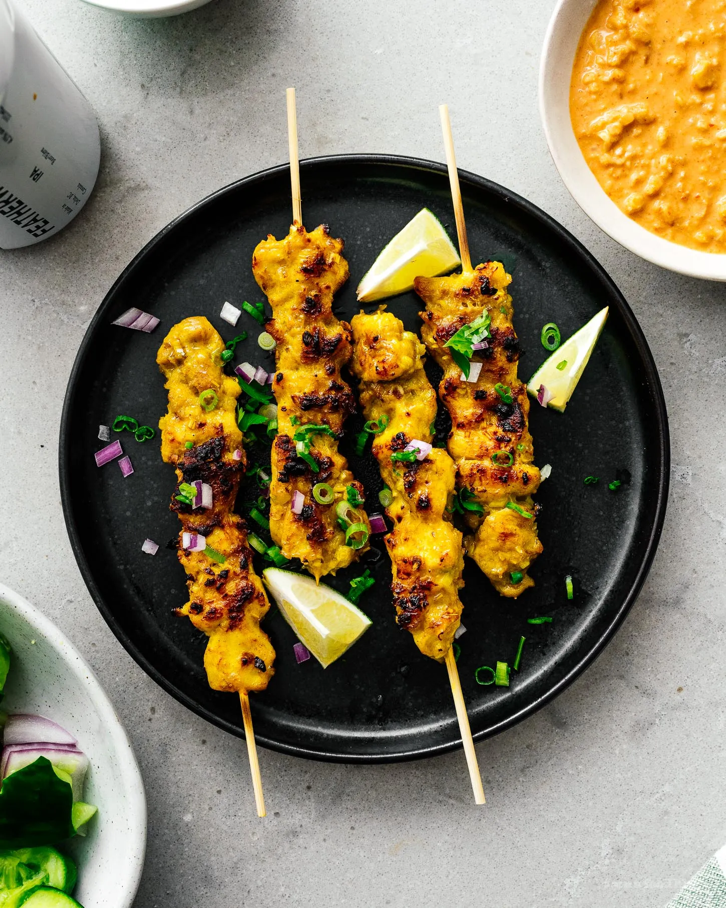 Malaysian BBQ Chicken Satay