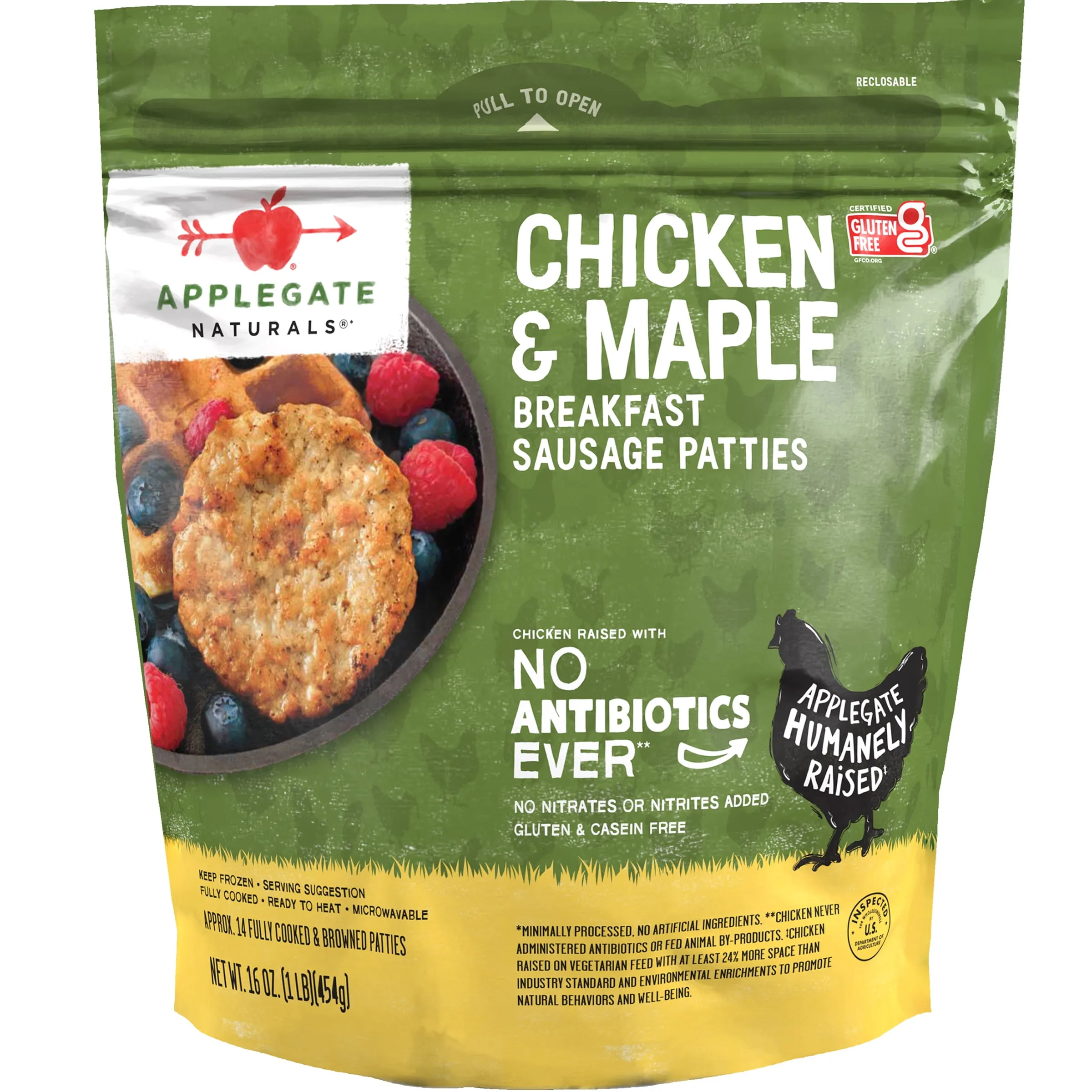 Maple Apple Pork Breakfast Sausage Patties