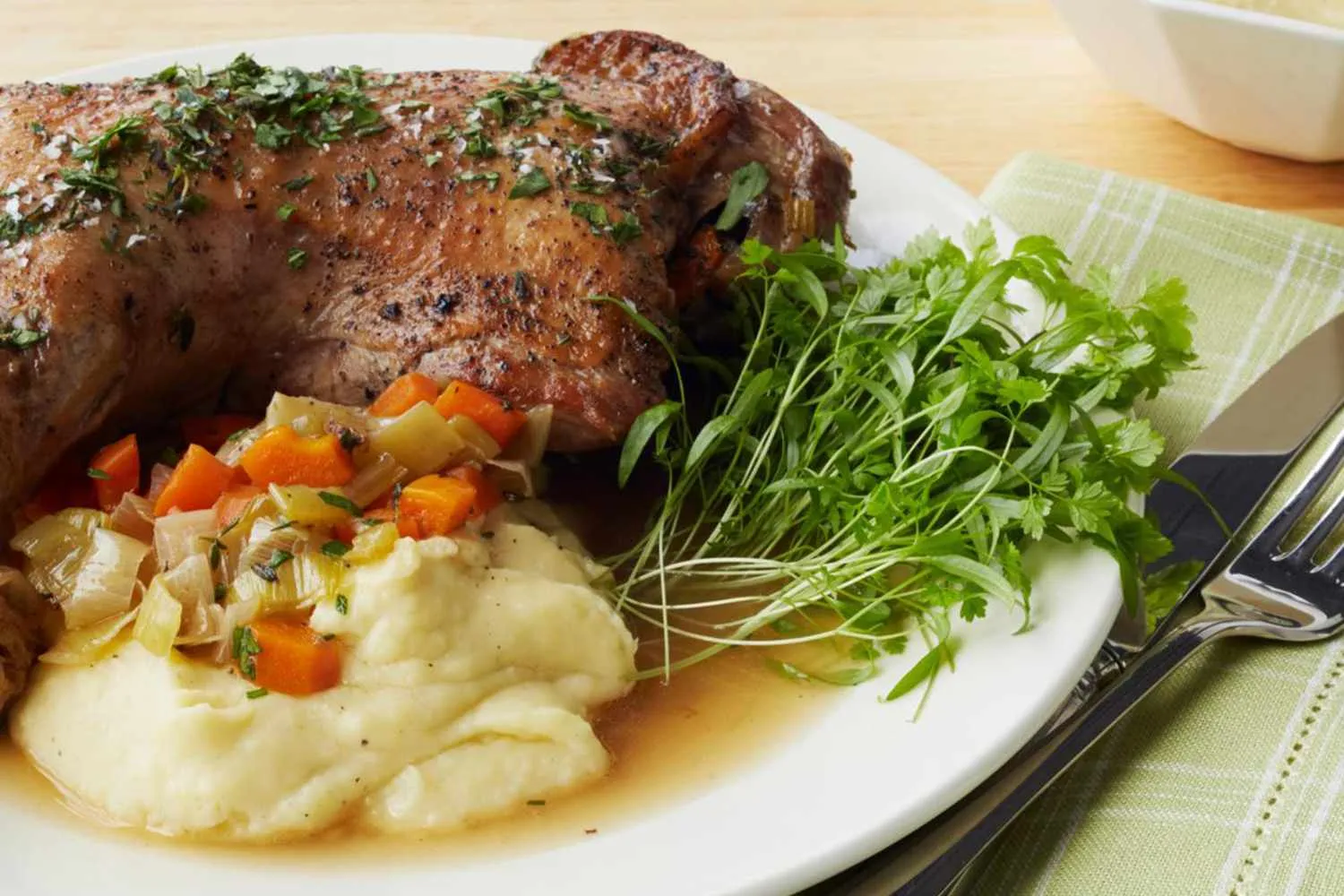 Maple Braised Turkey Legs and Thighs