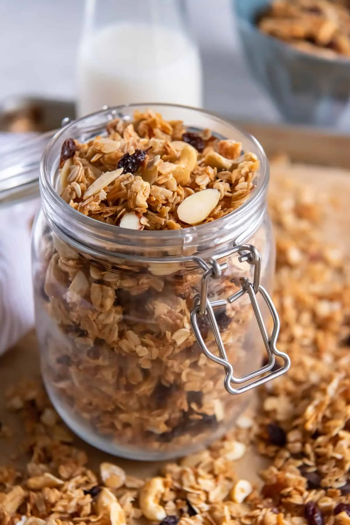 Maple Honey Granola Bark