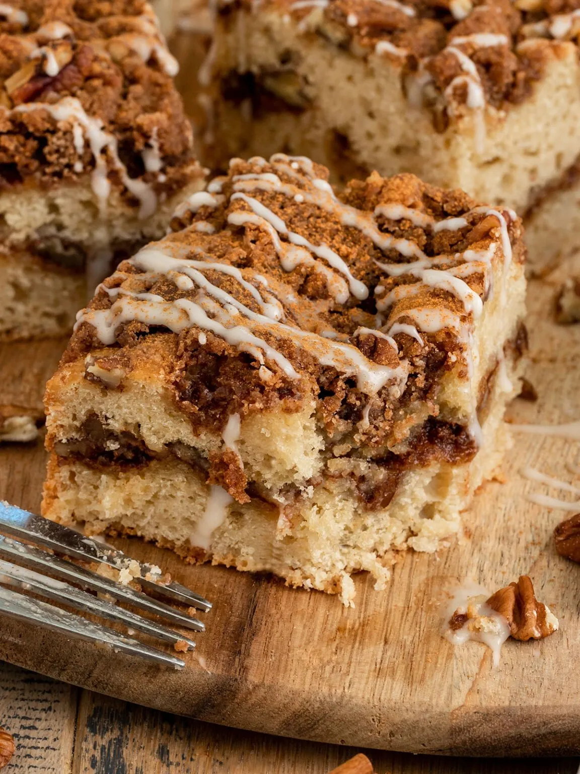 Maple Pecan Coffee Cake Cookies