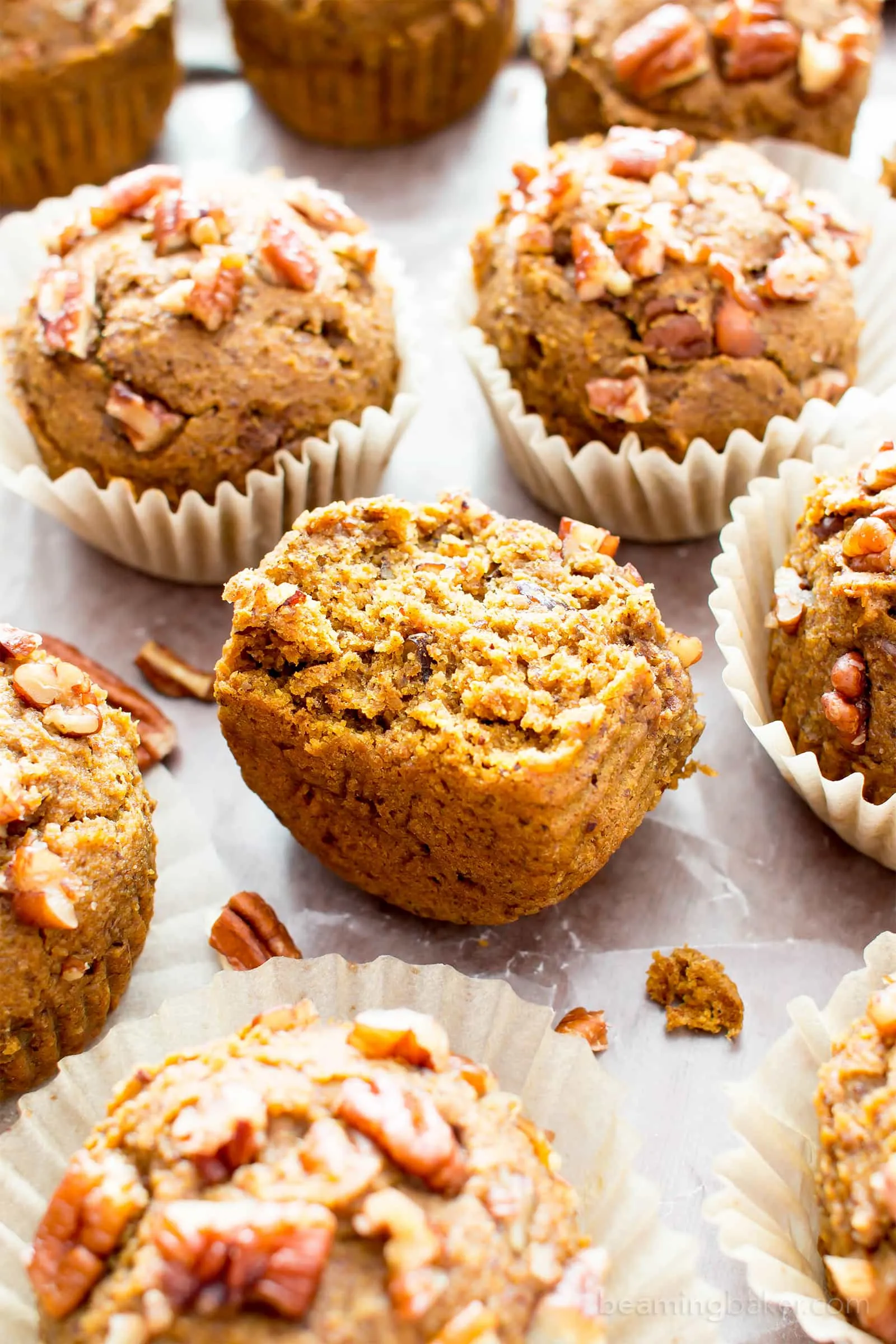 Maple Pecan Muffins Gluten Free
