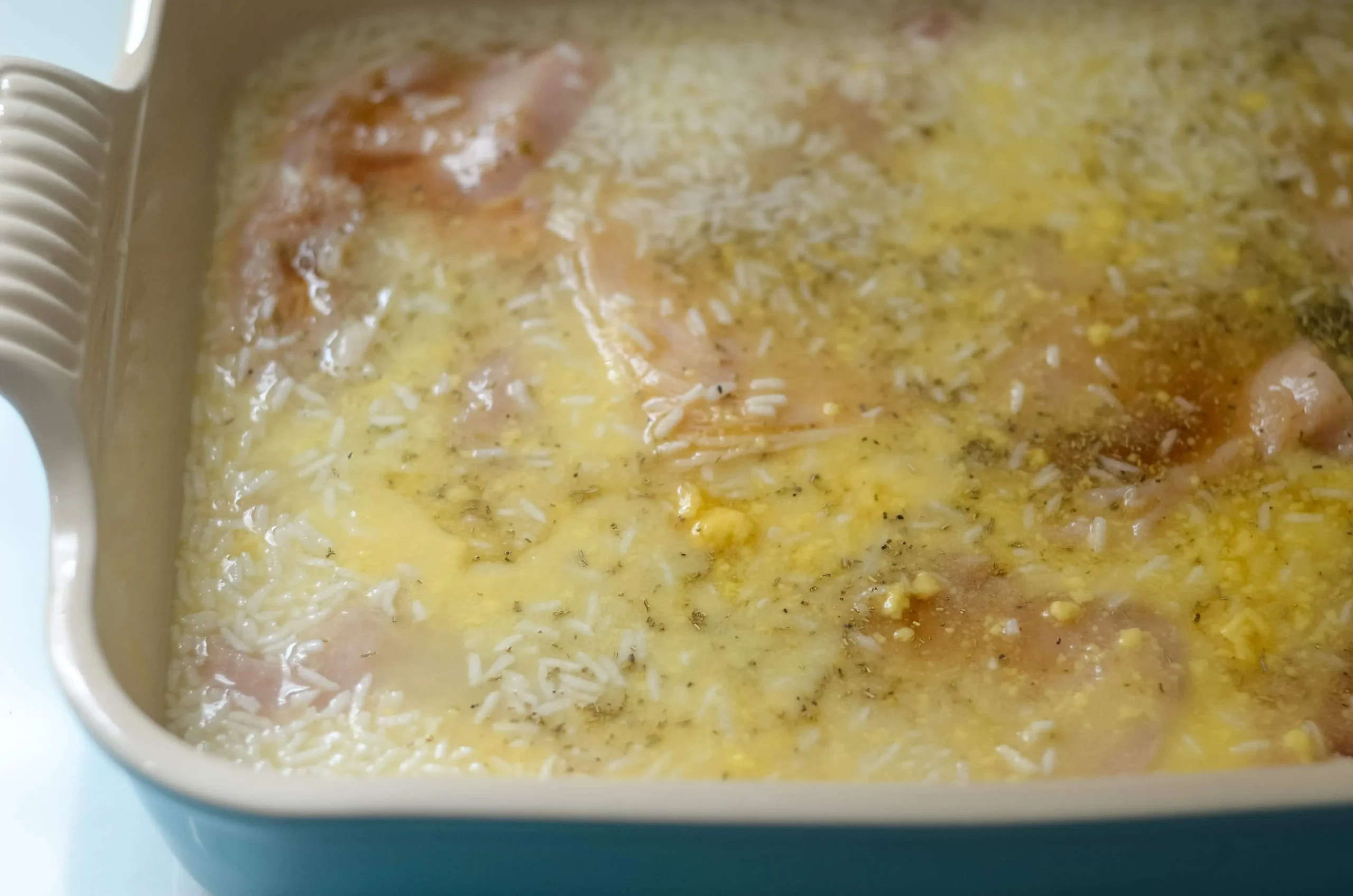 Maple Rice Chicken Bake