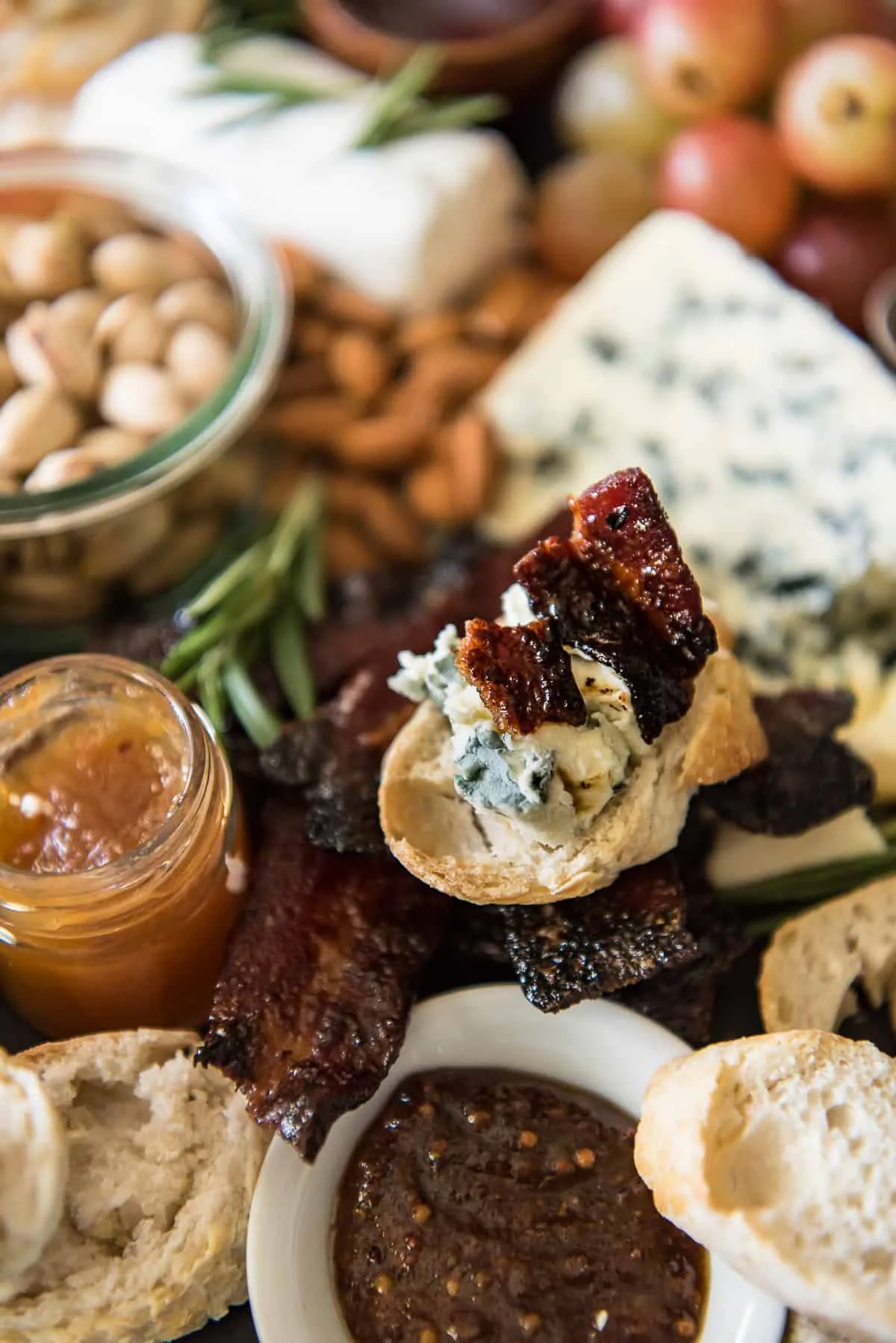 Maple Sriracha Candied Bacon French Winter Cheeseboard