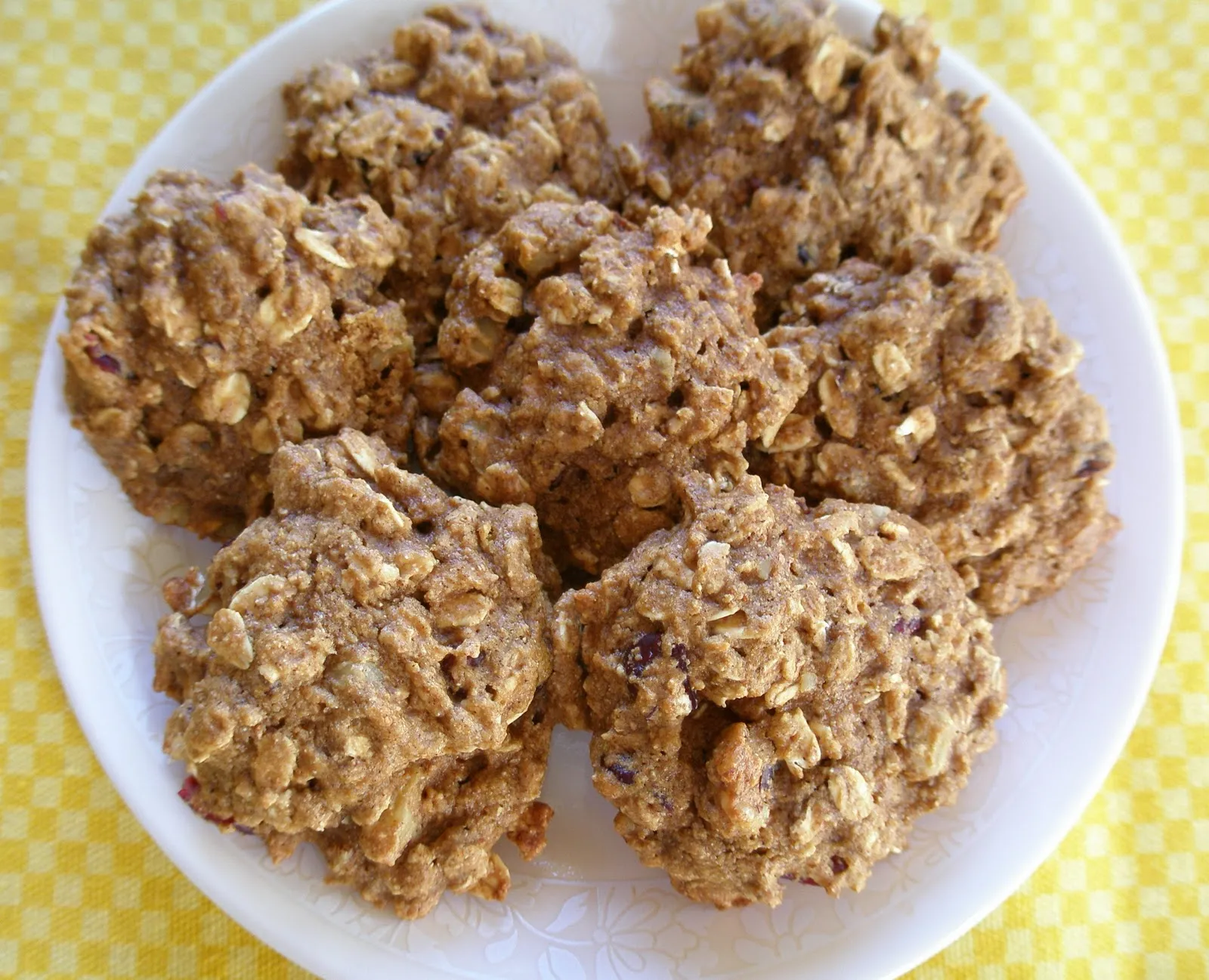 Maple Walnut Oatmeal Cookies