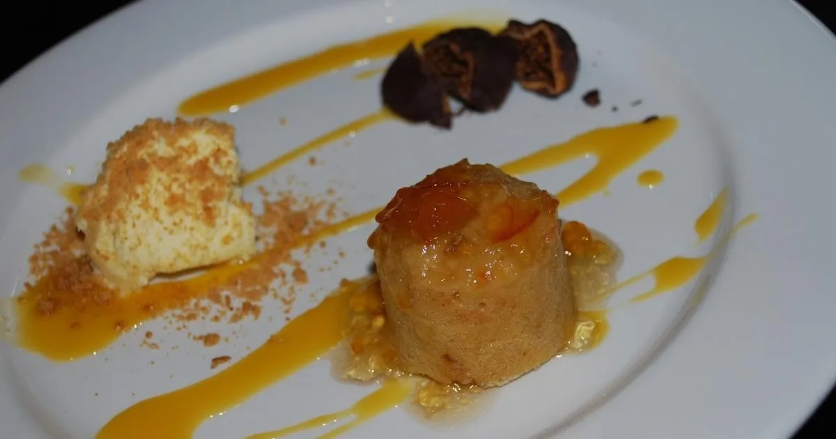 Marmalade Pudding with Grand Marnier