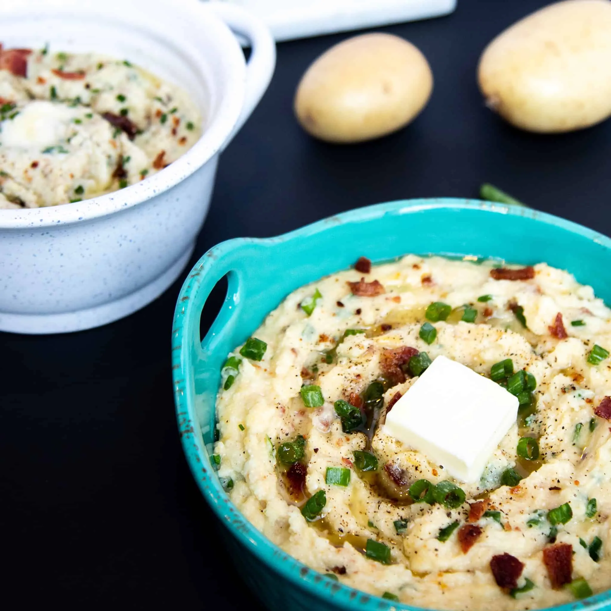 Mashed Potatoes with Cottage Cheese