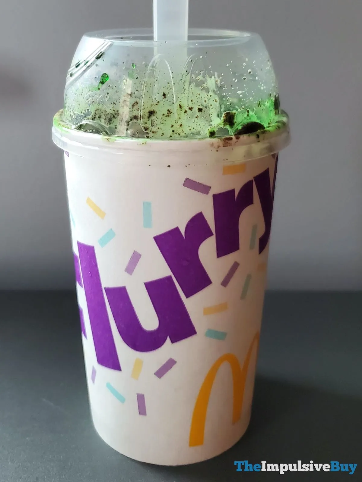 McDonald's Oreo Shamrock McFlurry