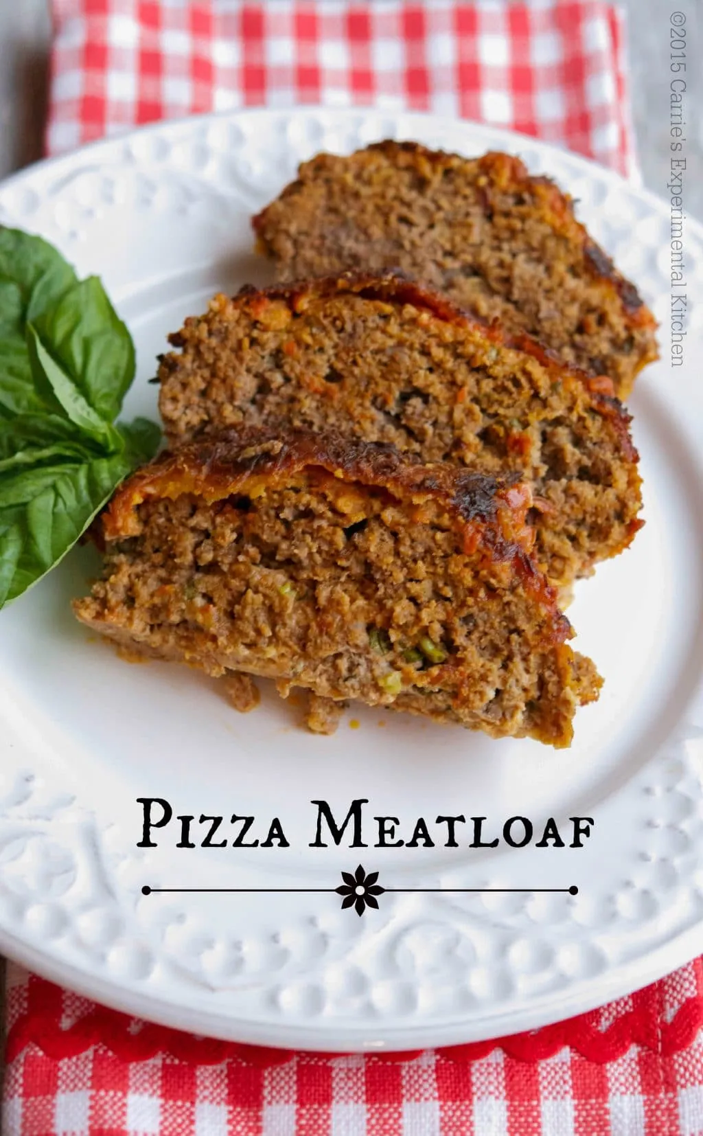 Meat Loaf Pizza Style
