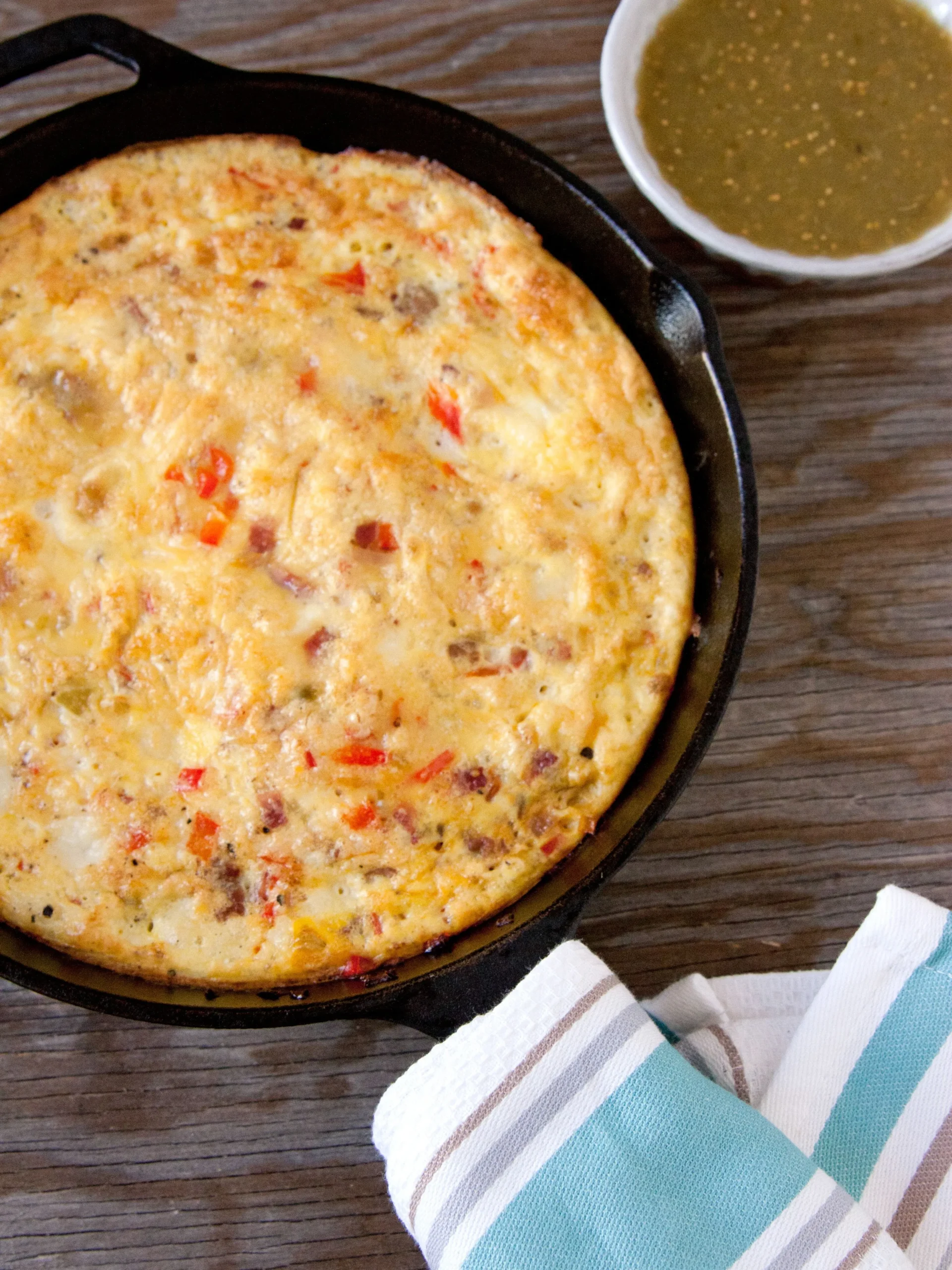 Meat Lovers Pizza Frittata