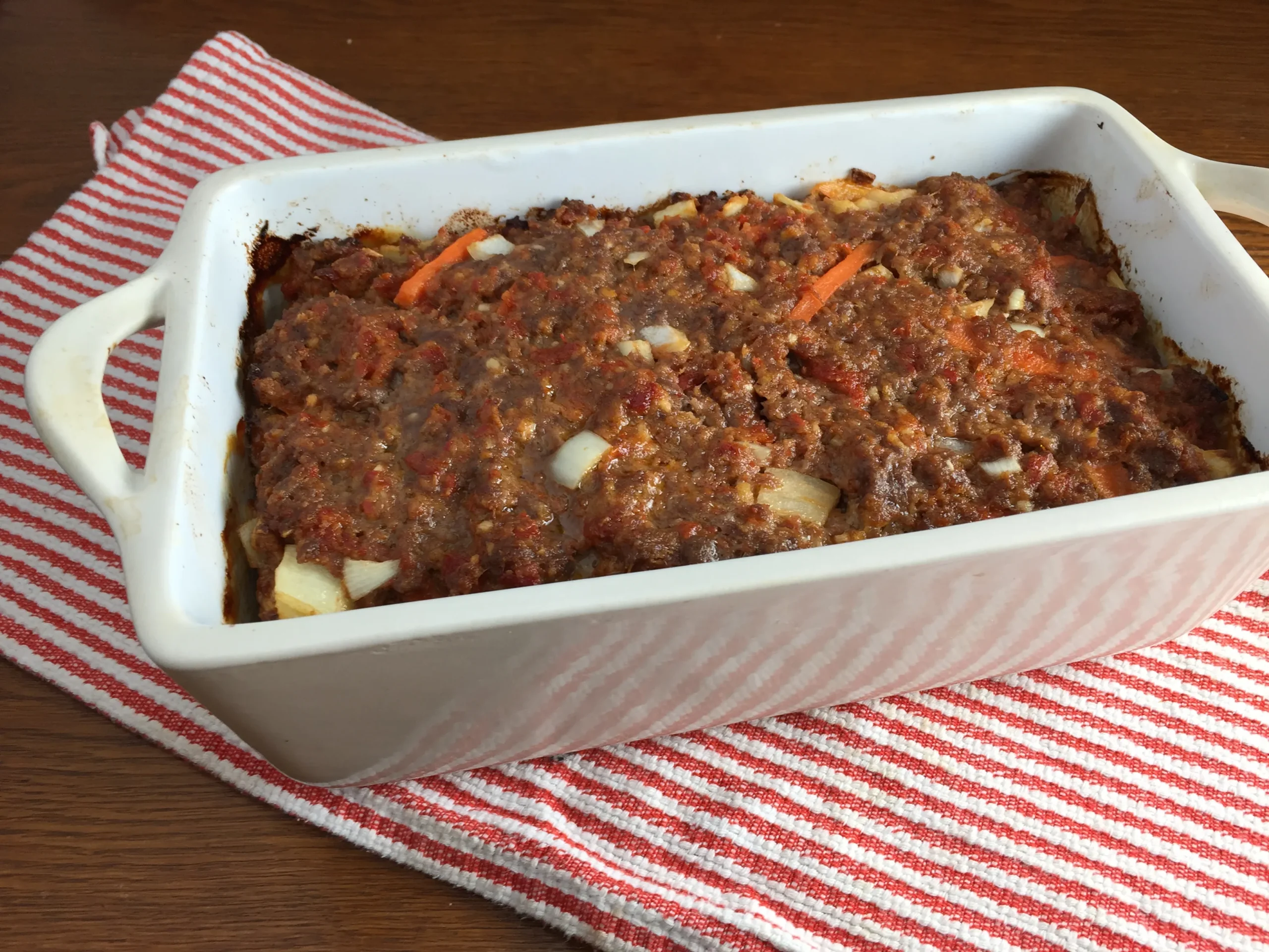 Meatloaf with Sun Dried Tomatoes