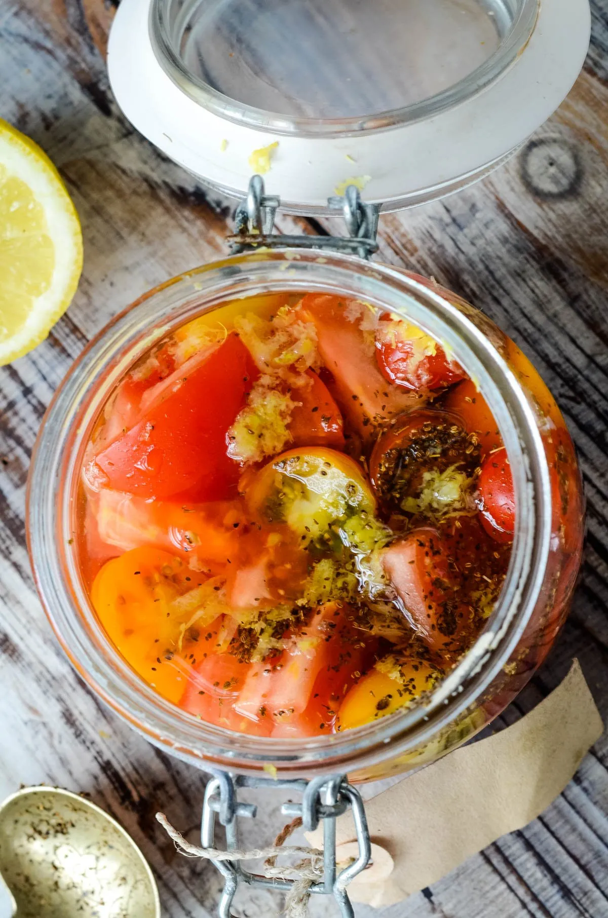 Merry Mary Tomato Water Liqueur